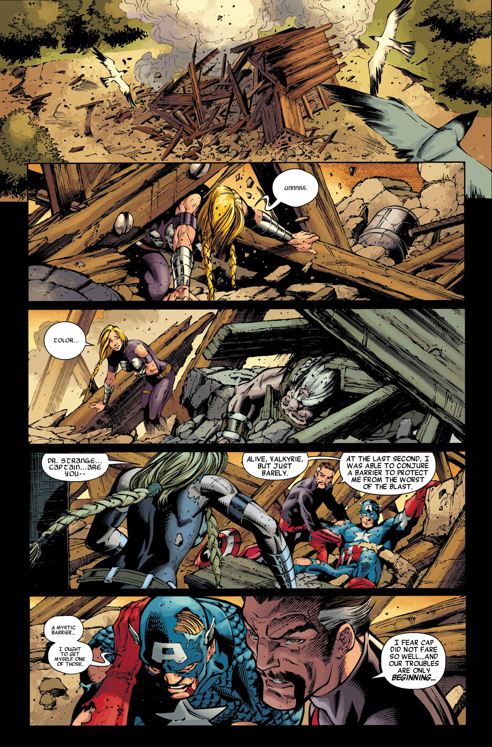 Read online Fear Itself: The Fearless comic -  Issue #10 - 3