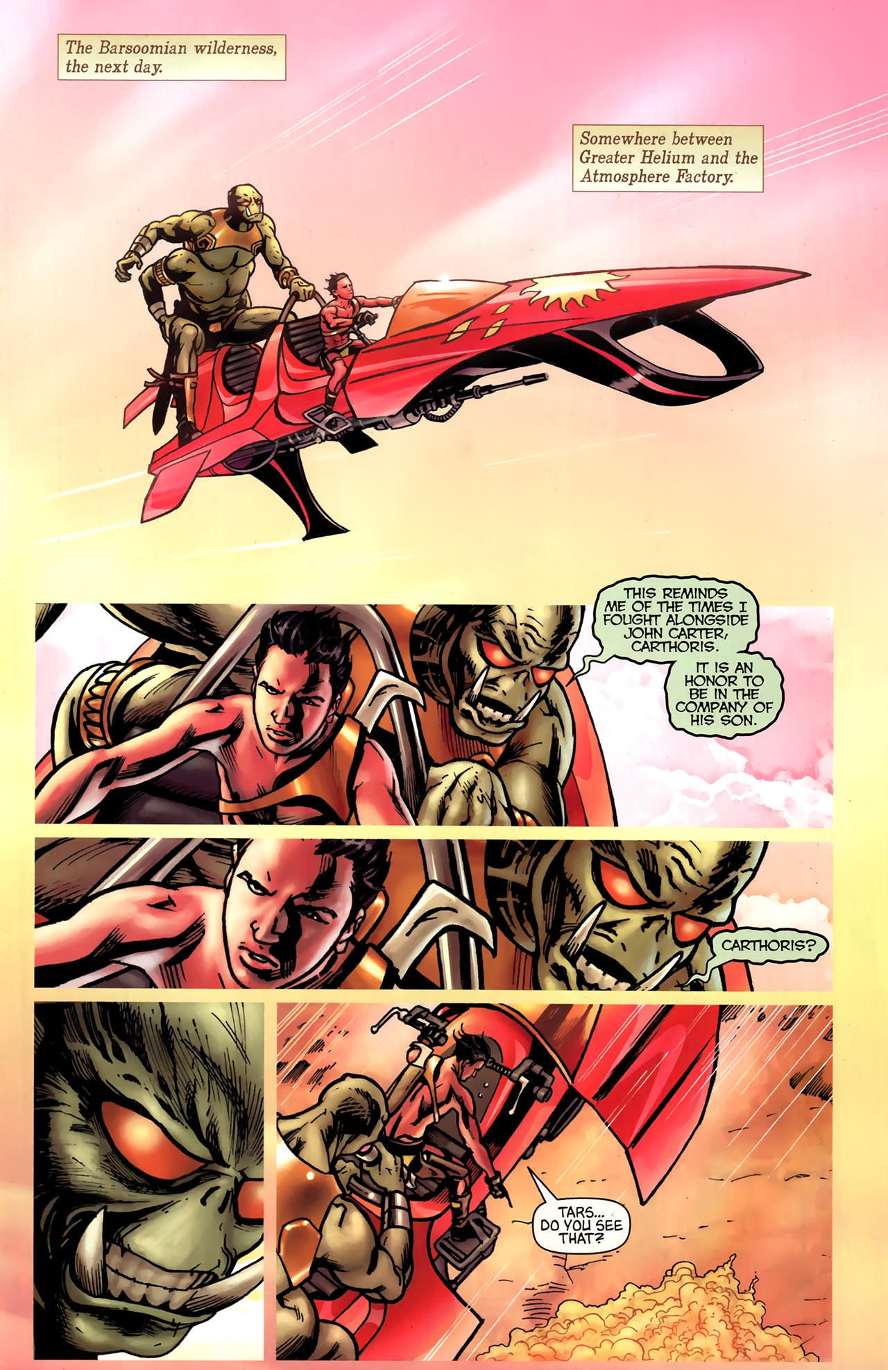 Read online Warlord of Mars comic -  Issue #10 - 24