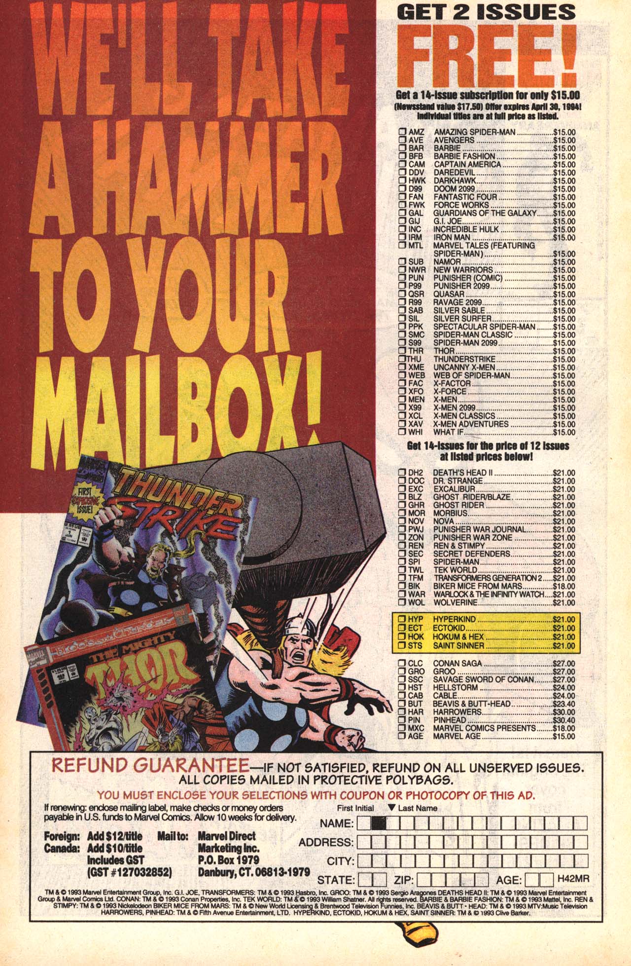 Read online Marvel Tales (1964) comic -  Issue #284 - 32