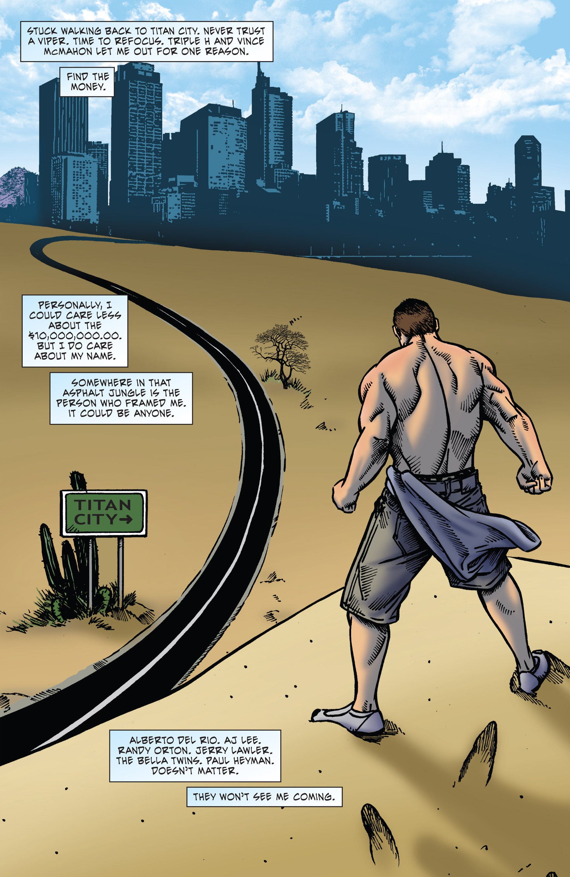 Read online WWE Superstars comic -  Issue #3 - 18
