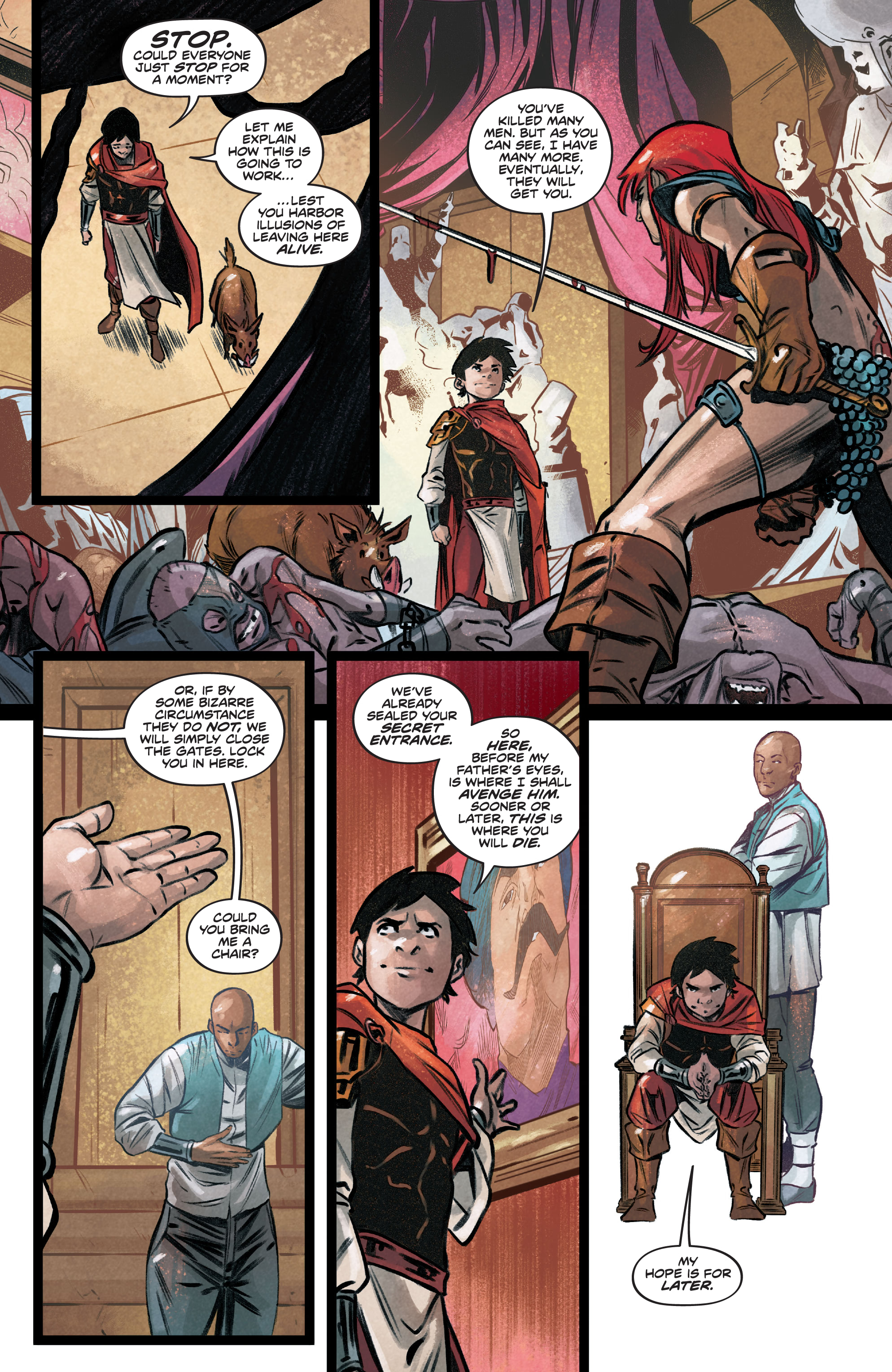 Read online Red Sonja (2019) comic -  Issue #22 - 27