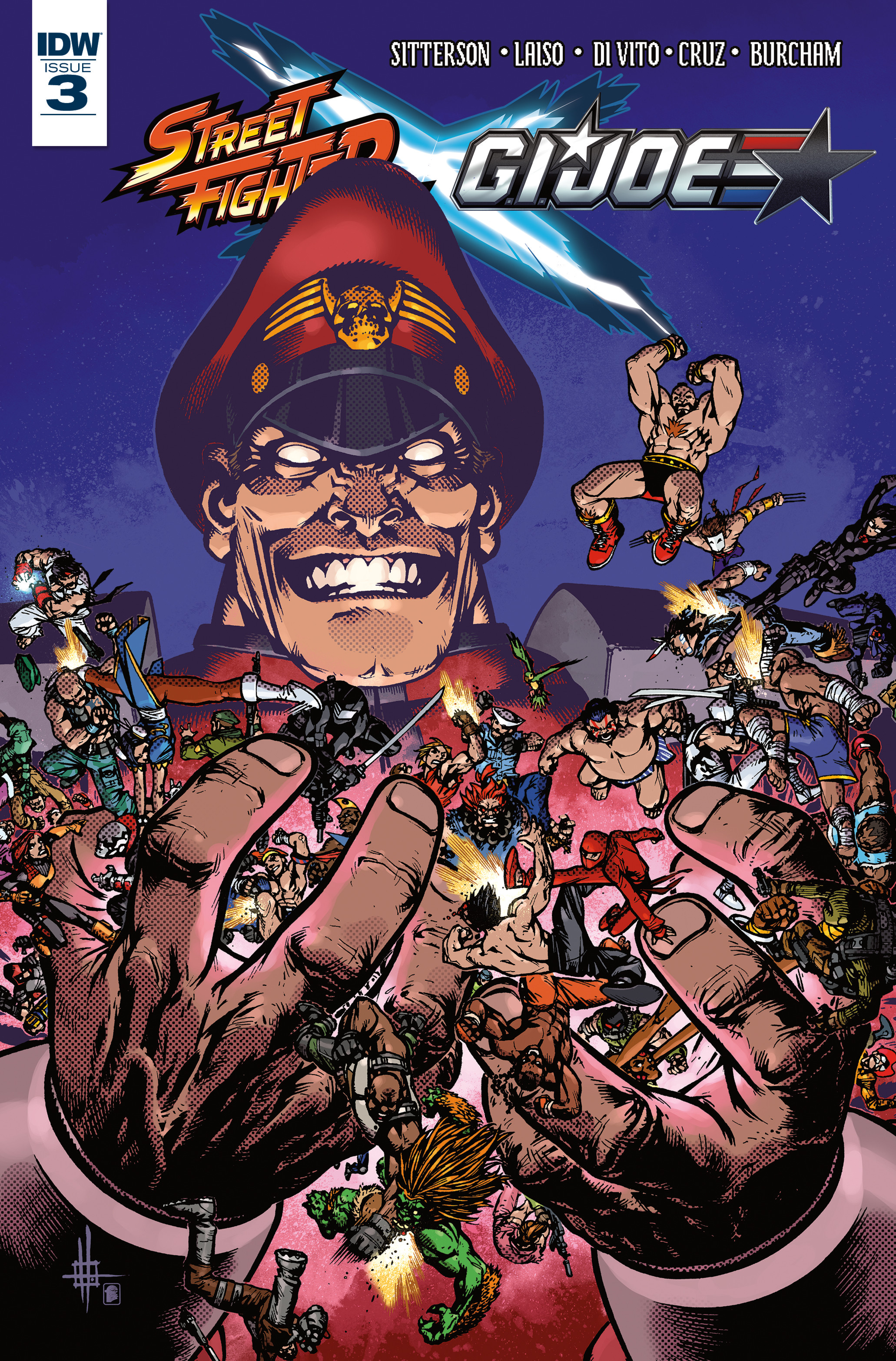 Read online Street Fighter X G.I. Joe comic -  Issue #3 - 1