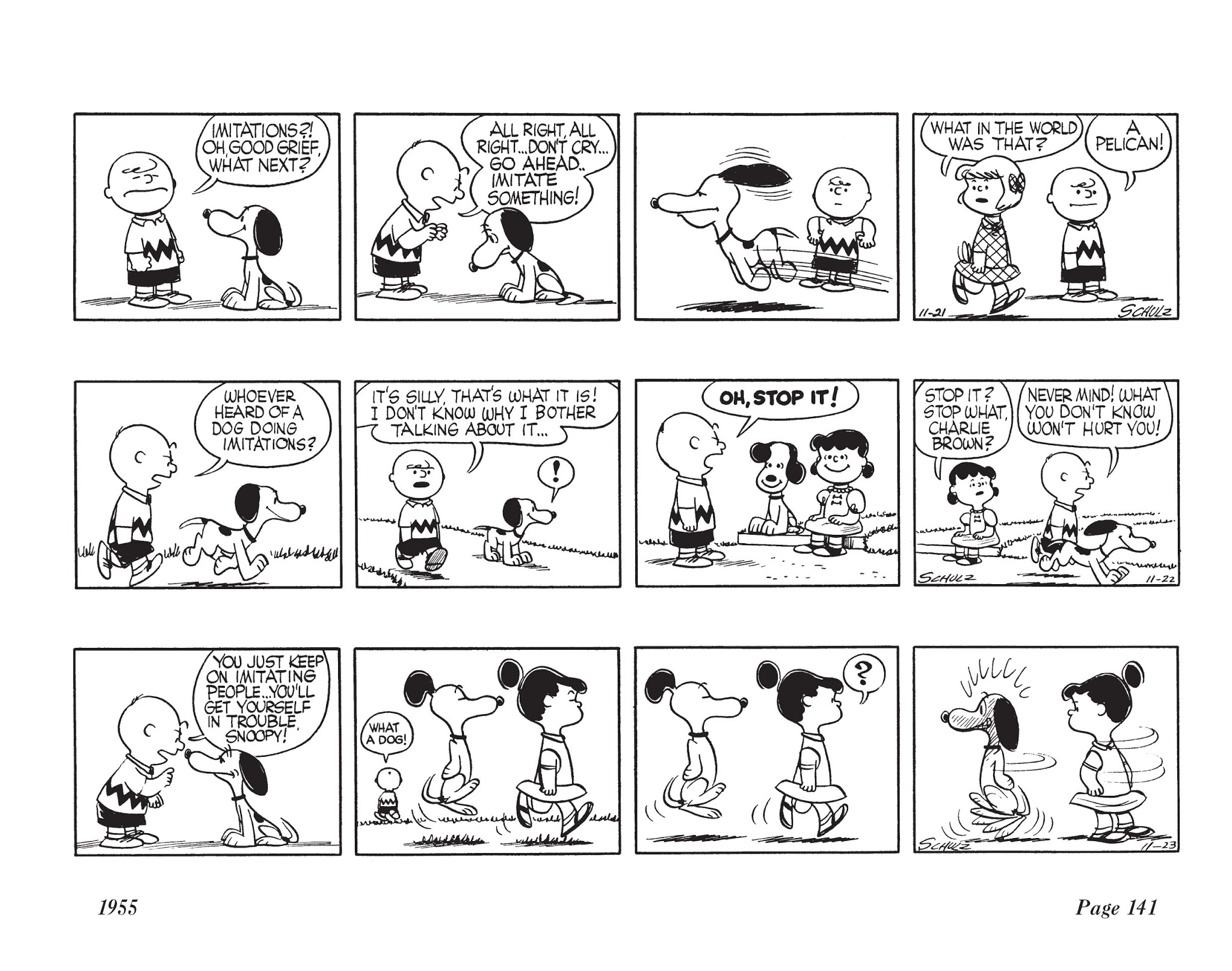Read online The Complete Peanuts comic -  Issue # TPB 3 - 154