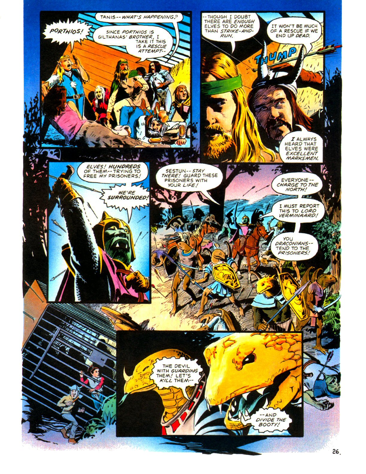 Read online Dragonlance Saga comic -  Issue #2 - 31