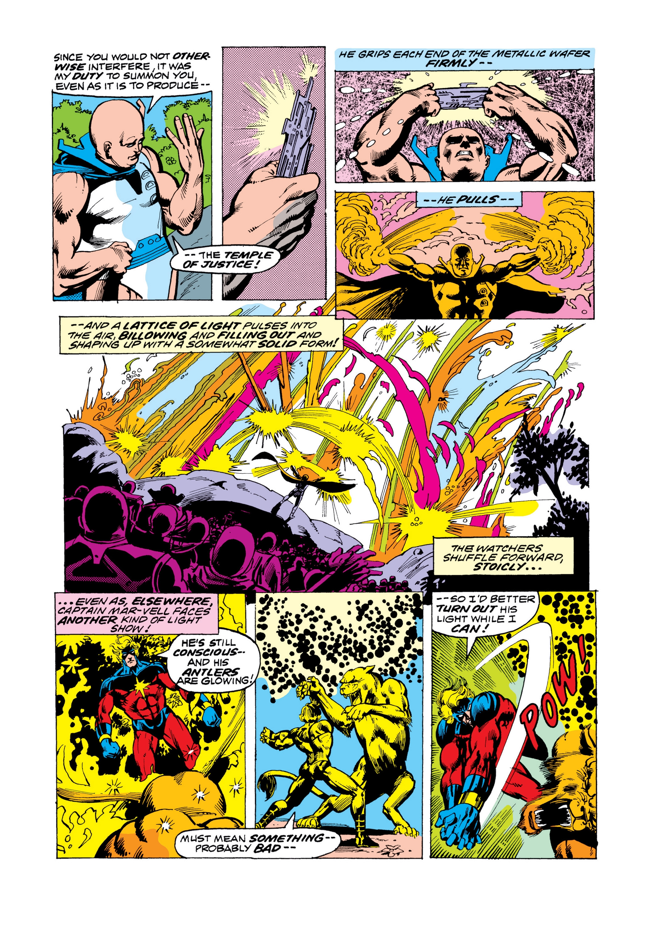 Read online Marvel Masterworks: Captain Marvel comic -  Issue # TPB 4 (Part 1) - 92