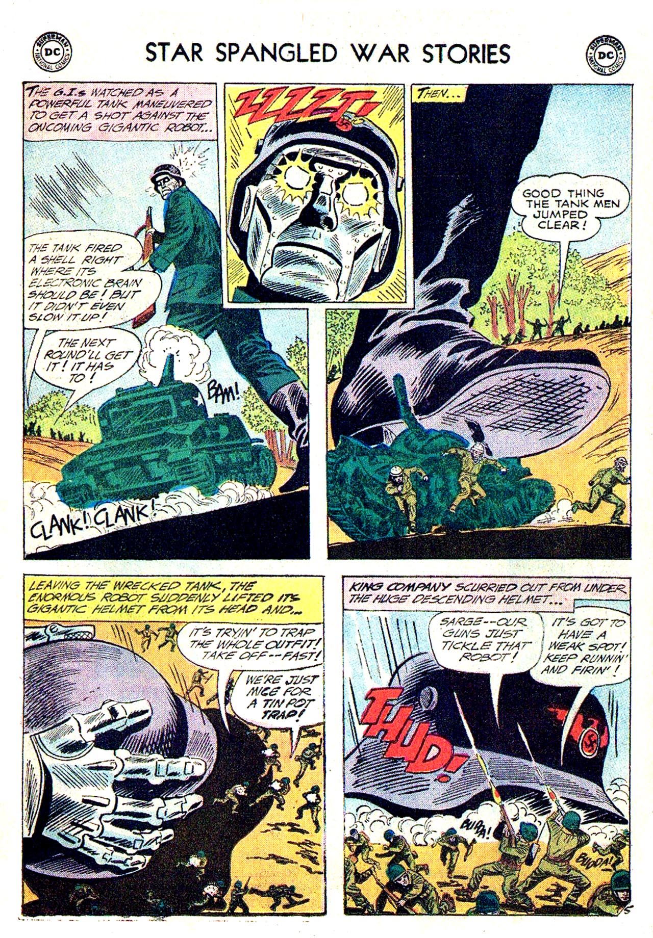 Read online Star Spangled War Stories (1952) comic -  Issue #93 - 7