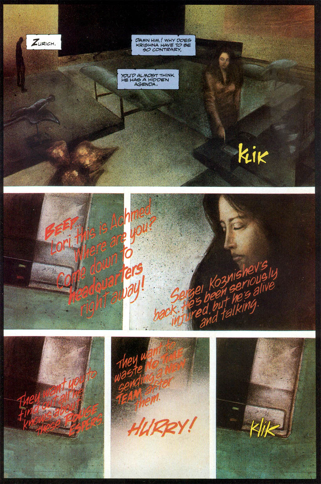 Read online Interface comic -  Issue #7 - 23