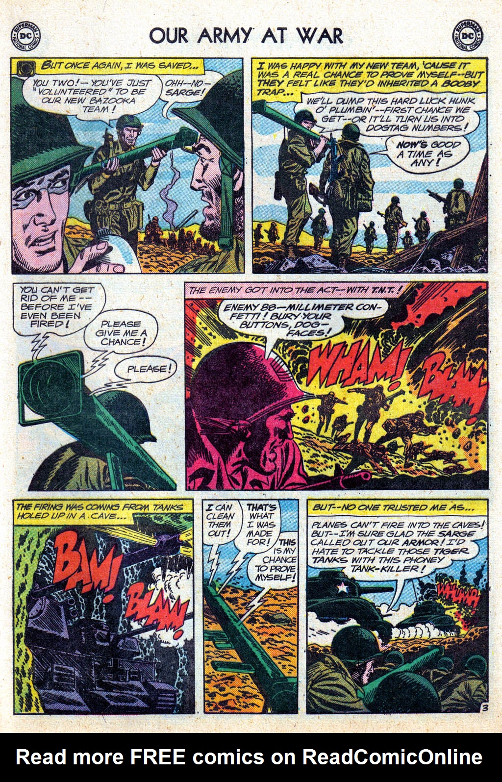 Read online Our Army at War (1952) comic -  Issue #136 - 20