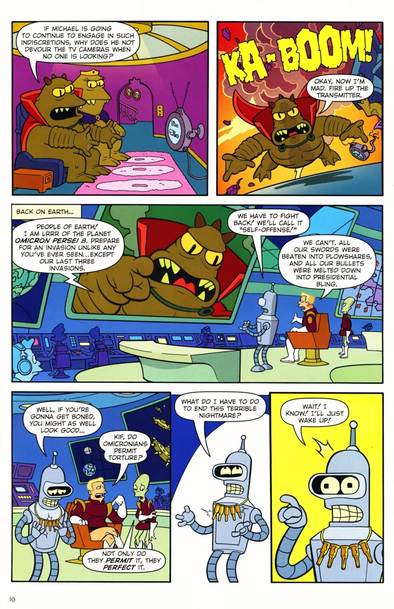 Read online Futurama Comics comic -  Issue #45 - 9