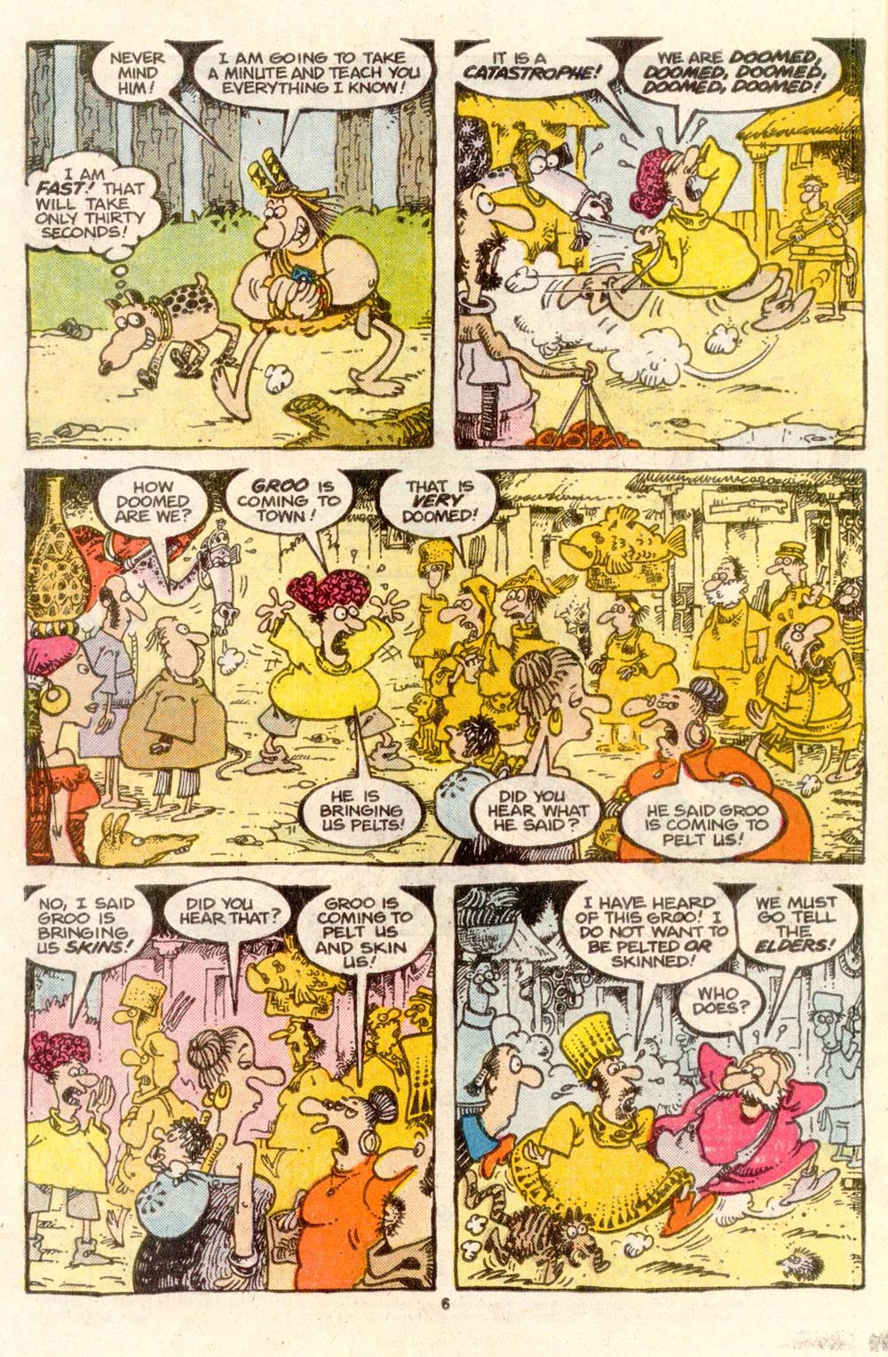 Read online Sergio Aragonés Groo the Wanderer comic -  Issue #37 - 6