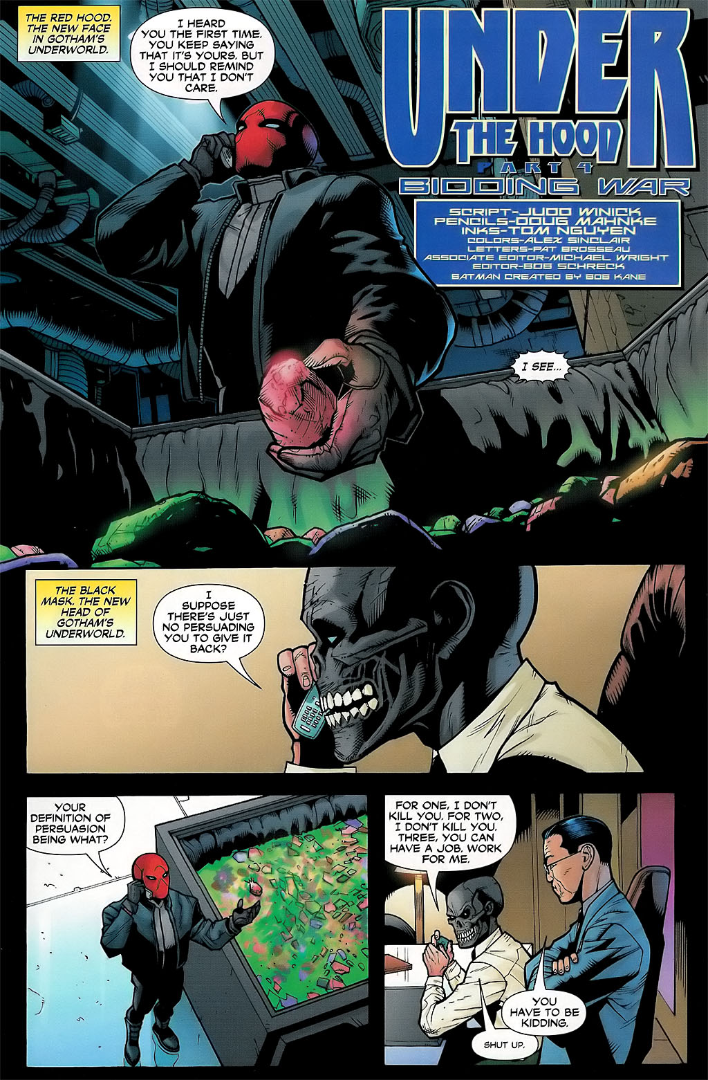 Read online Batman: Under The Hood comic -  Issue #4 - 5