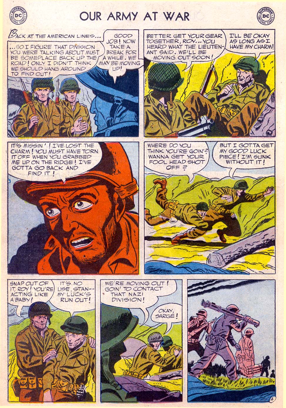 Read online Our Army at War (1952) comic -  Issue #3 - 23