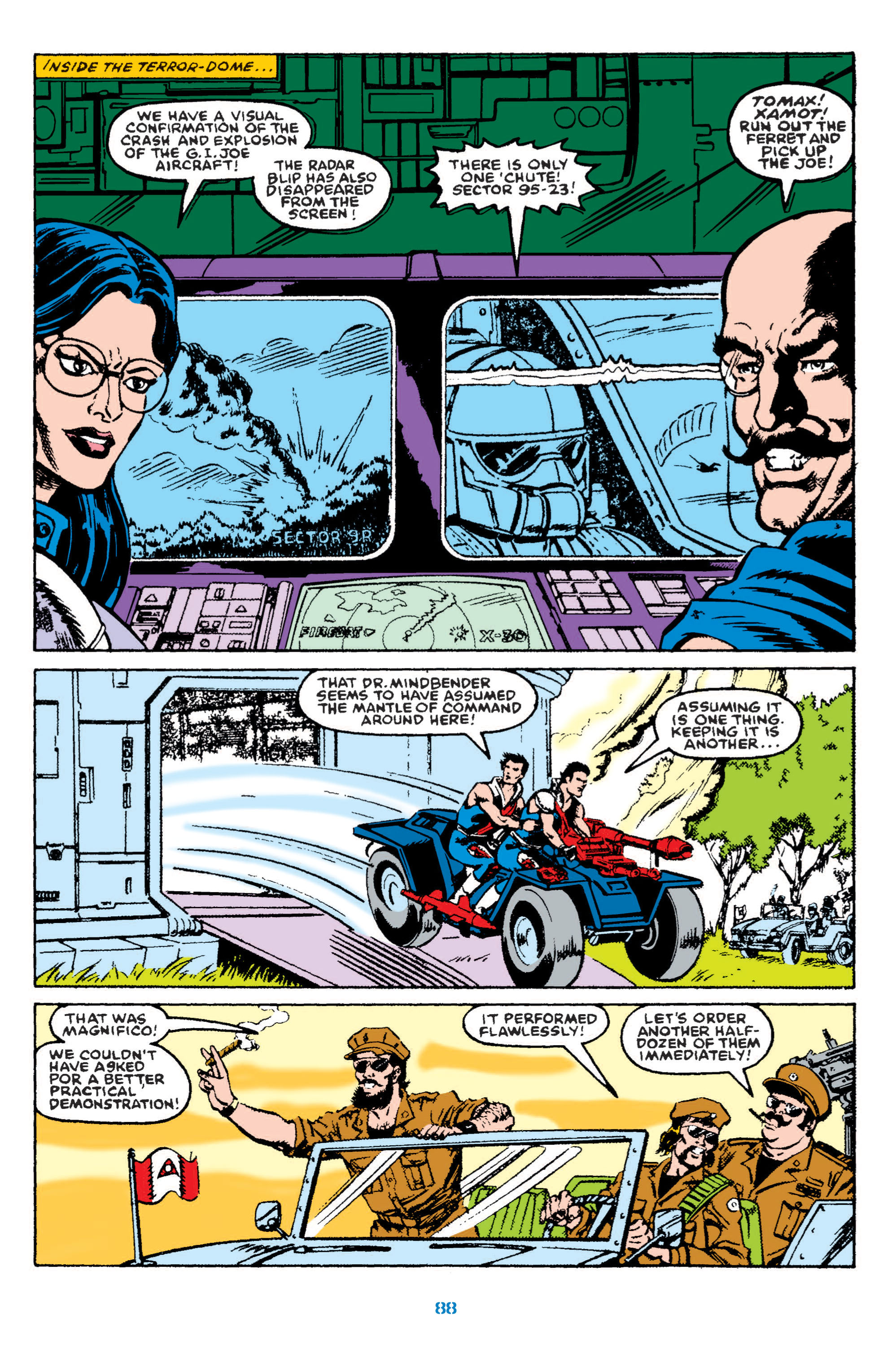 Read online Classic G.I. Joe comic -  Issue # TPB 6 (Part 1) - 89