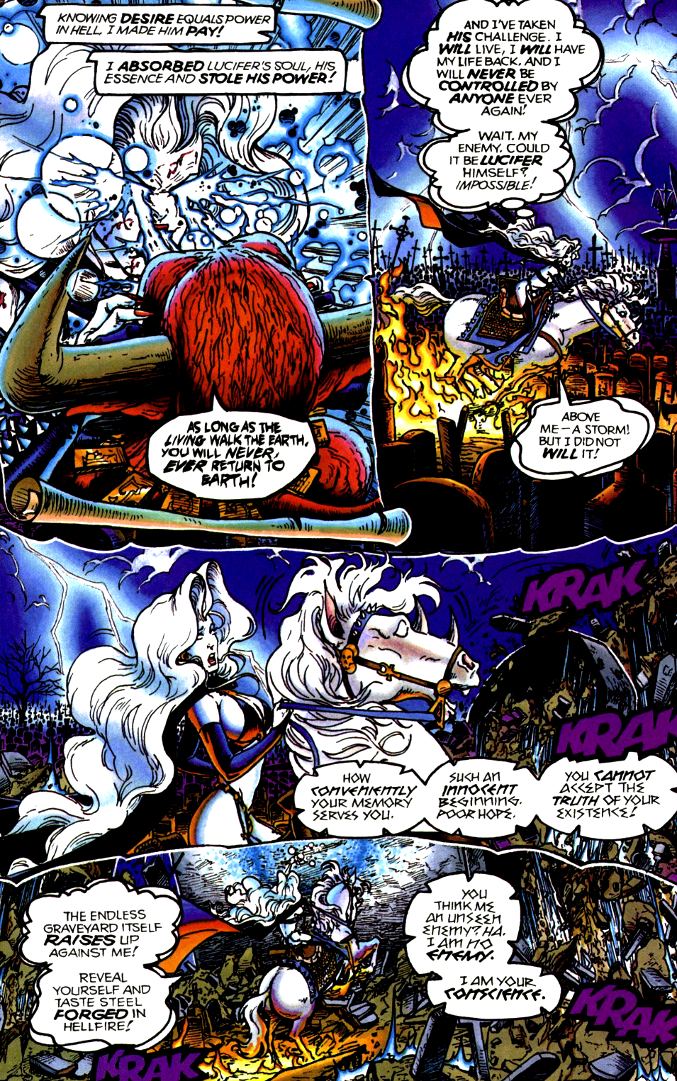 Read online Lady Death II: Between Heaven & Hell comic -  Issue #1 - 11