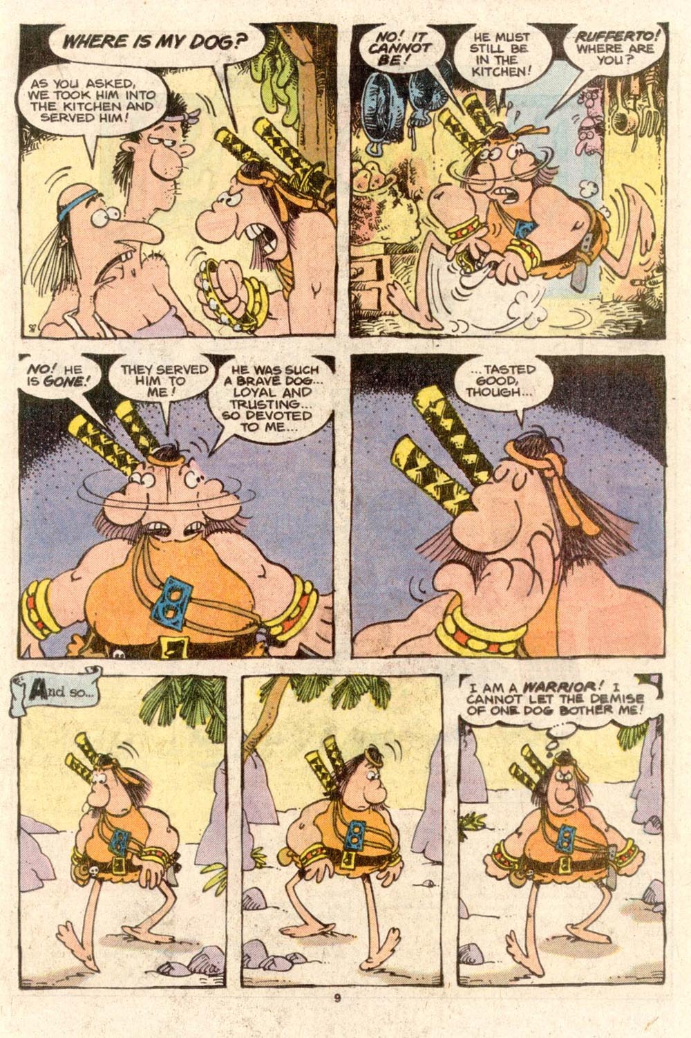 Read online Sergio Aragonés Groo the Wanderer comic -  Issue #38 - 9