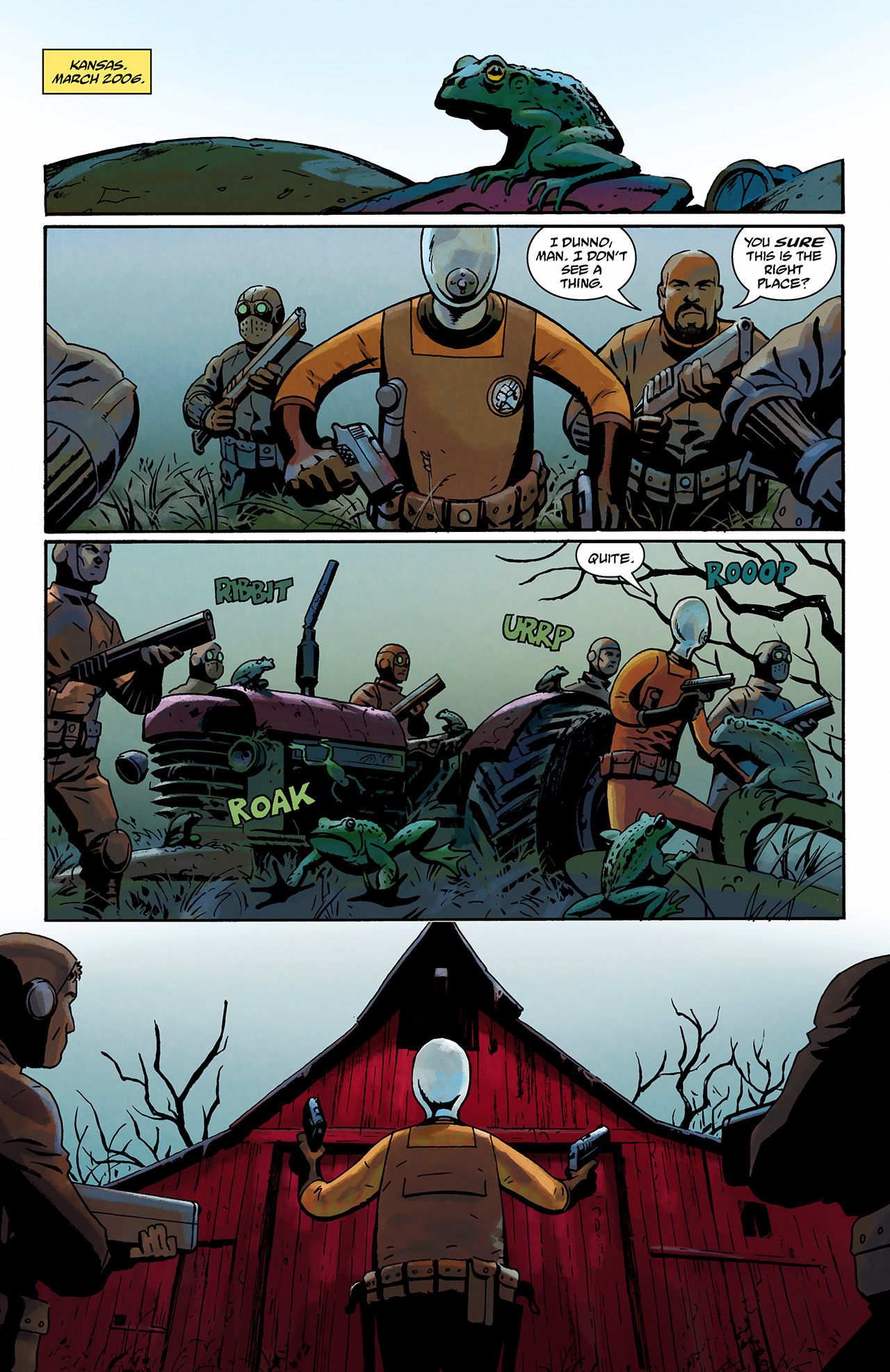 Read online B.P.R.D.: War on Frogs comic -  Issue #4 - 3
