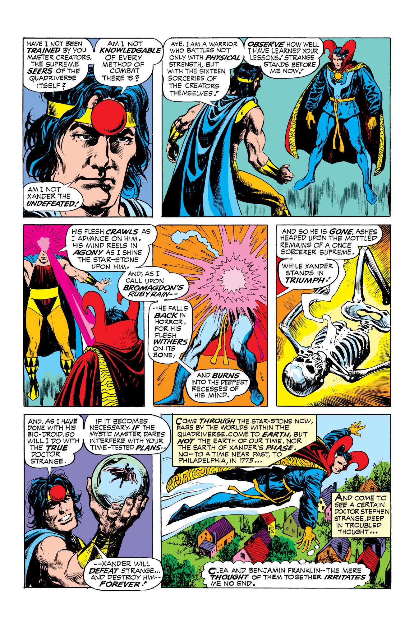Read online Marvel Masterworks: Doctor Strange comic -  Issue # TPB 6 (Part 2) - 91