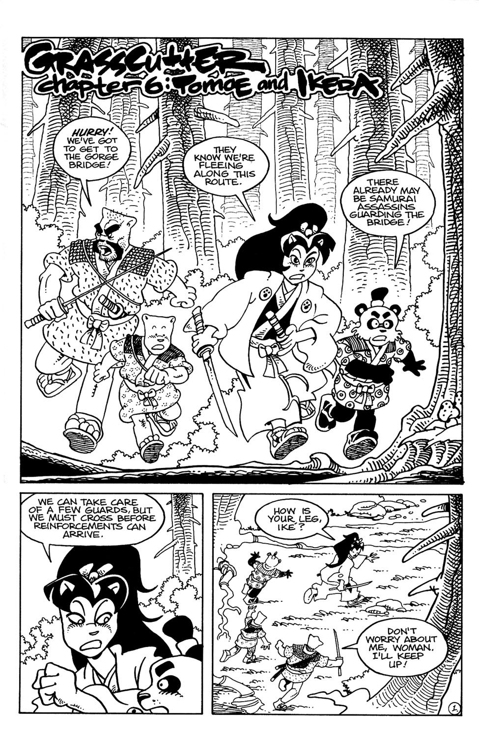Read online Usagi Yojimbo (1996) comic -  Issue #20 - 3