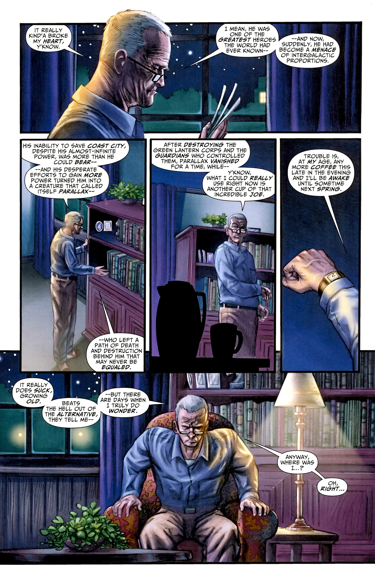 Read online DCU: Legacies comic -  Issue #9 - 3