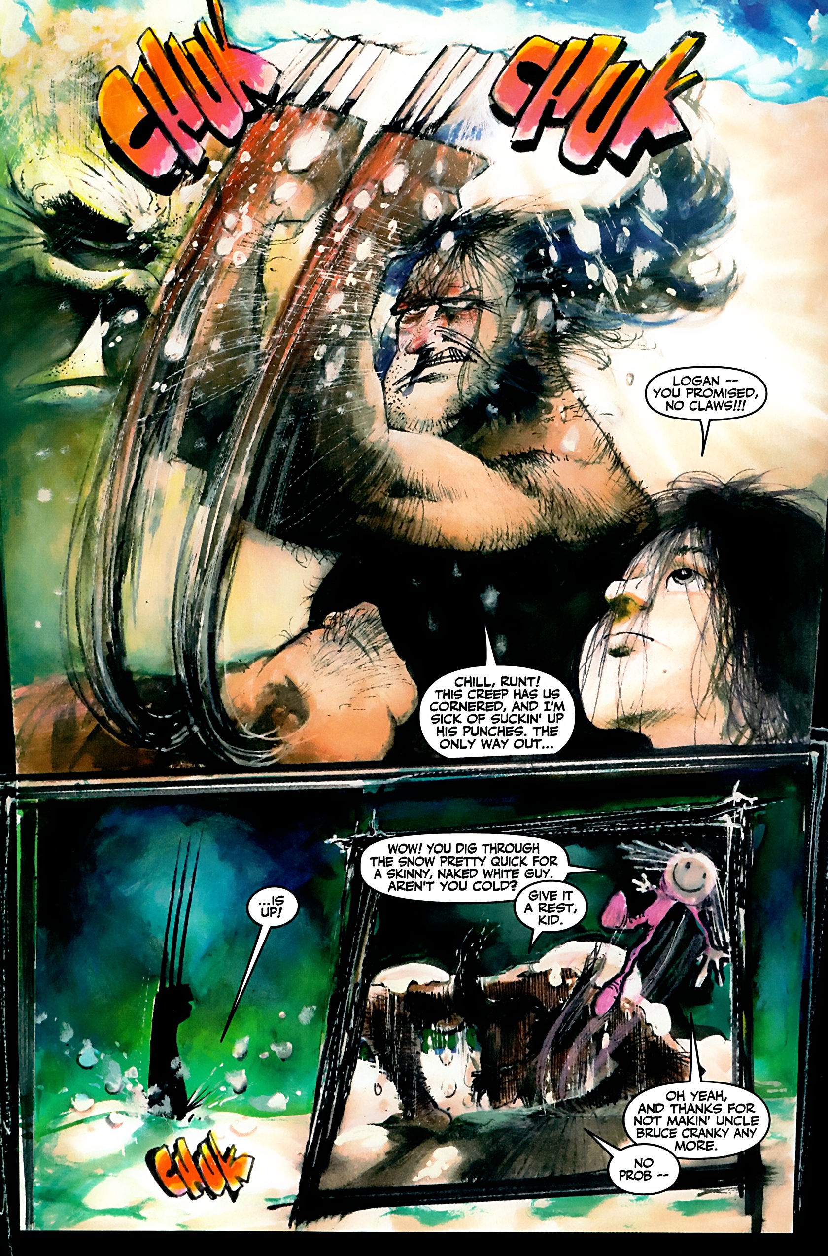 Read online Wolverine/Hulk comic -  Issue #2 - 5