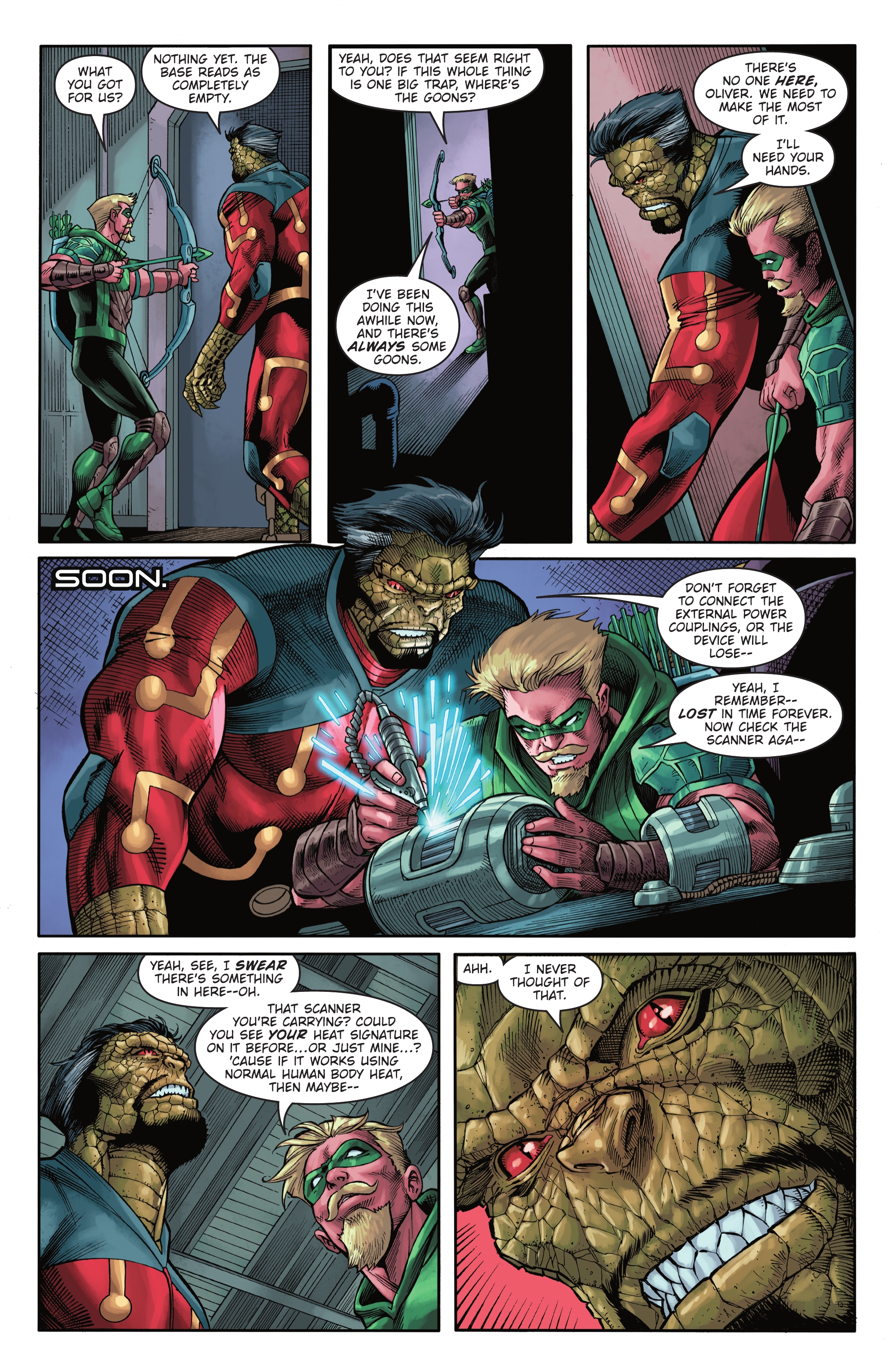 Read online Aquaman/Green Arrow - Deep Target comic -  Issue #7 - 19