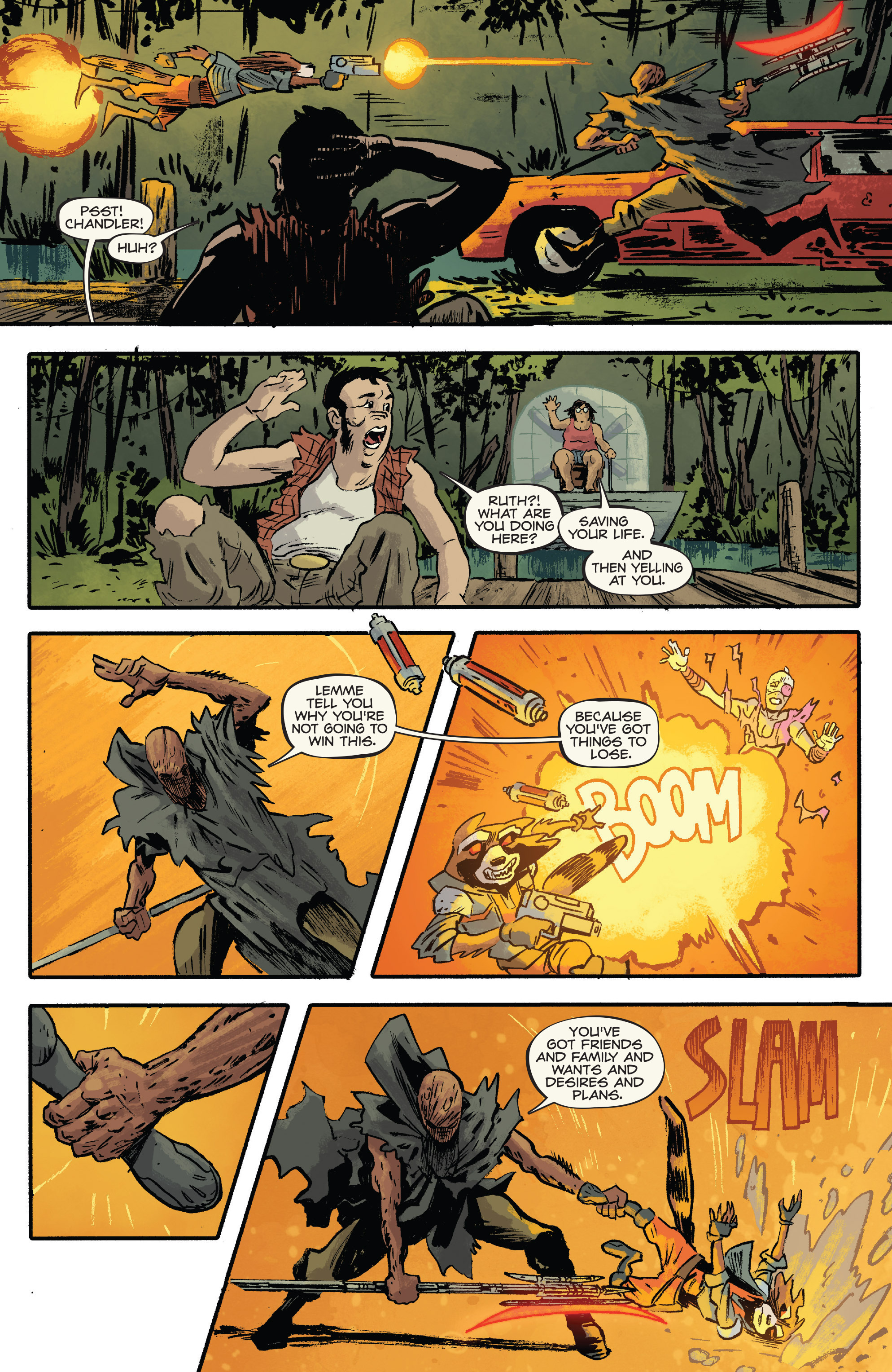 Read online Rocket Raccoon & Groot comic -  Issue #9 - 18