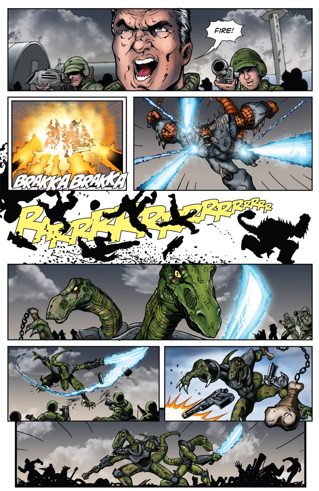 Read online Jurassic StrikeForce 5 comic -  Issue # _TPB - 33