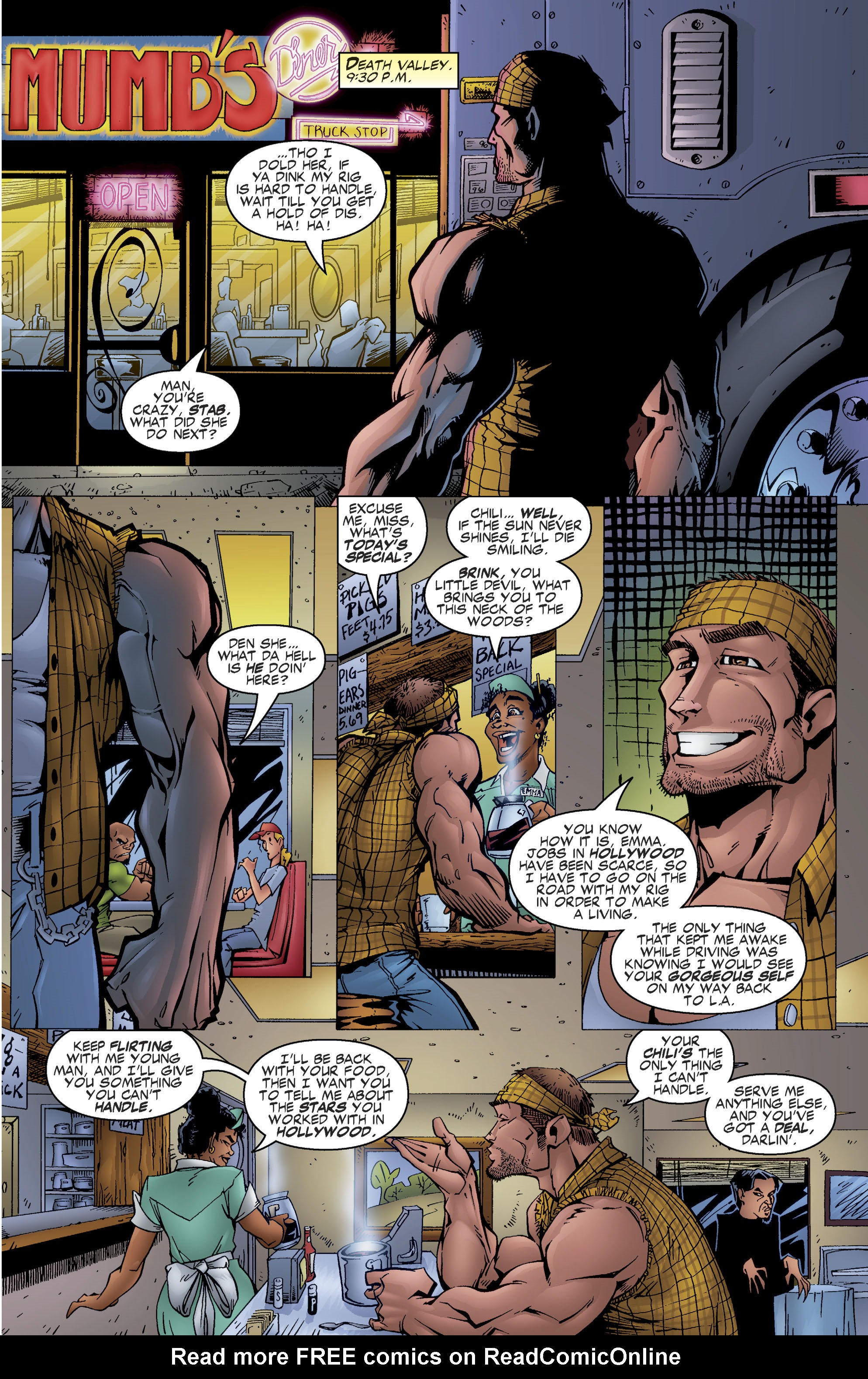 Read online Backlash comic -  Issue #23 - 7