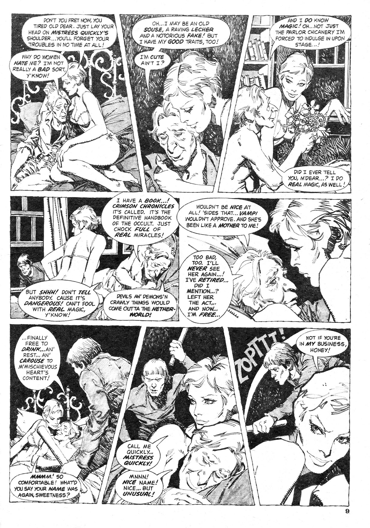Read online Vampirella (1969) comic -  Issue #87 - 9