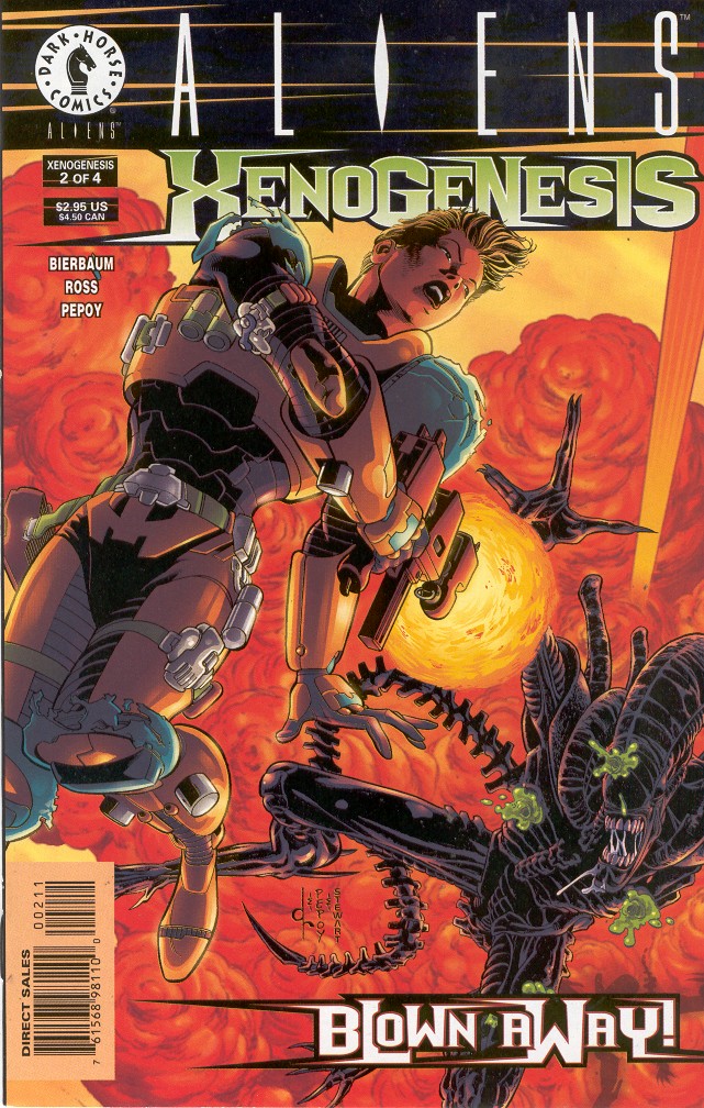 Read online Aliens: Xenogenesis comic -  Issue #2 - 1