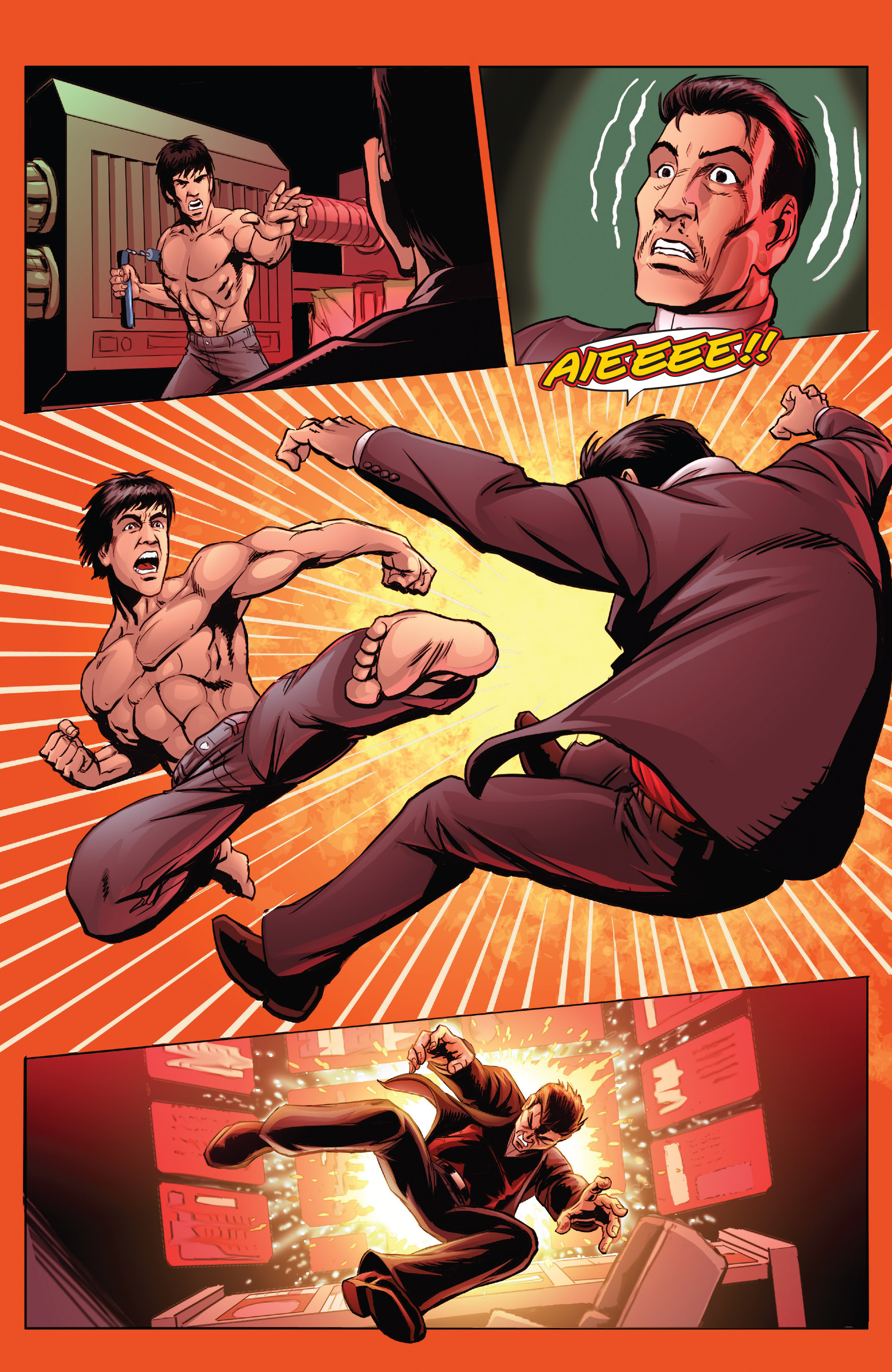 Read online Bruce Lee: The Dragon Rises comic -  Issue #1 - 40