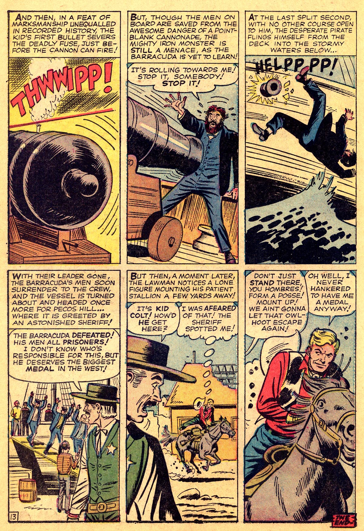 Read online Kid Colt Outlaw comic -  Issue #109 - 18