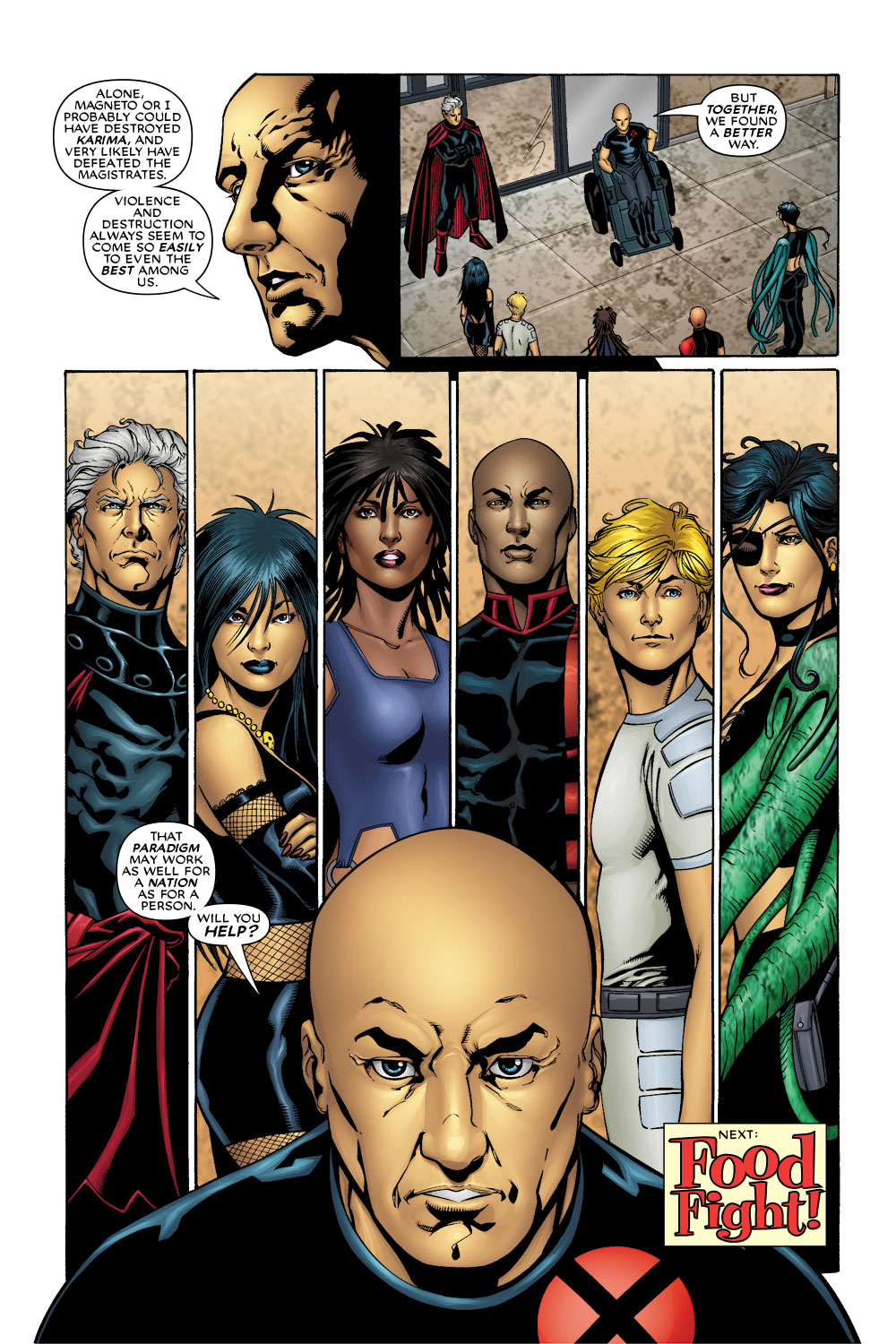 Read online Excalibur (2004) comic -  Issue #4 - 23