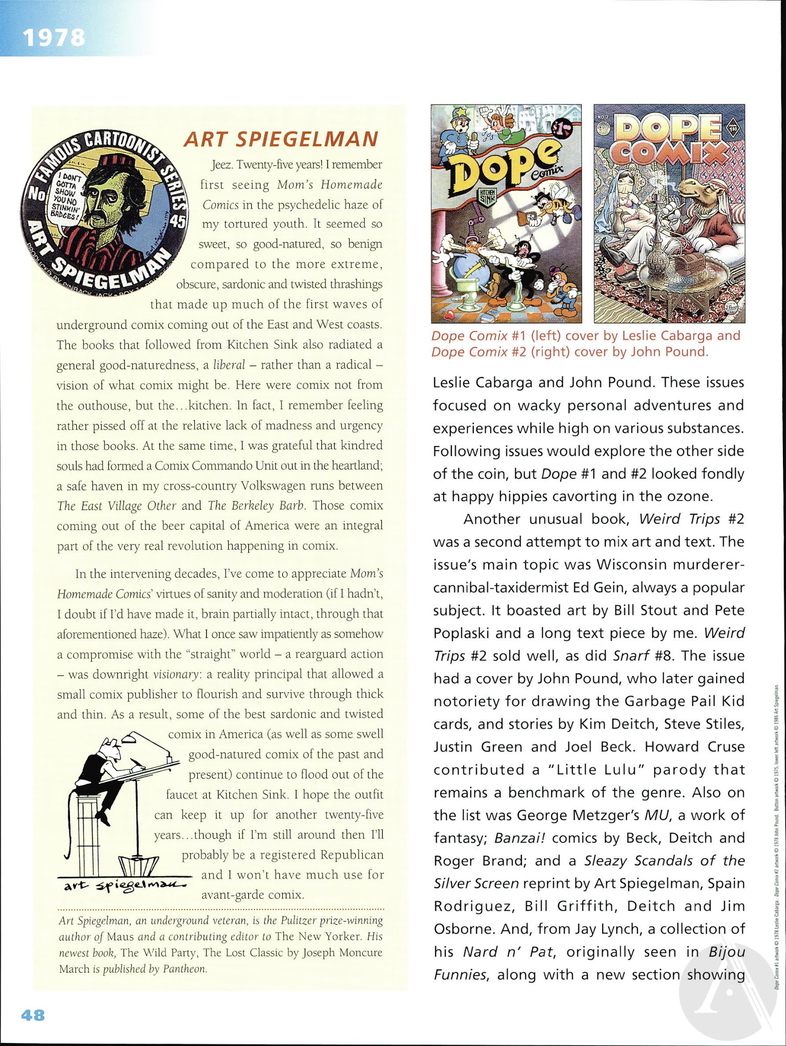 Read online Kitchen Sink Press: The First 25 Years comic -  Issue # TPB - 50