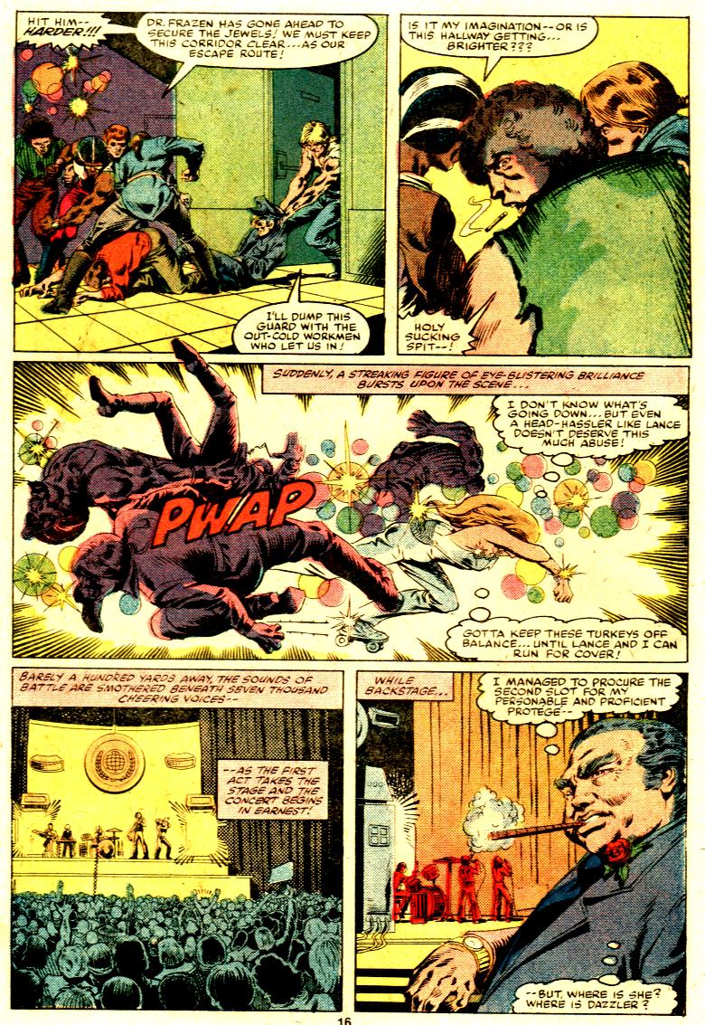 Read online Dazzler (1981) comic -  Issue #3 - 13