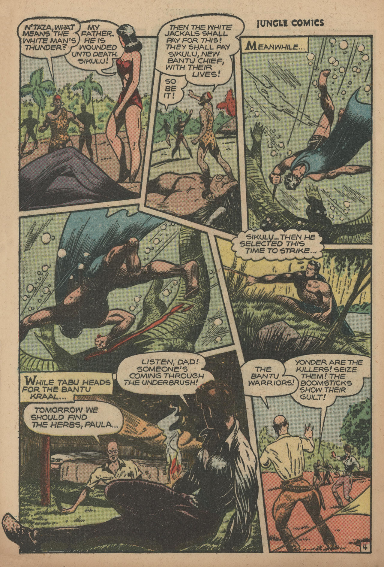 Read online Jungle Comics comic -  Issue #85 - 40
