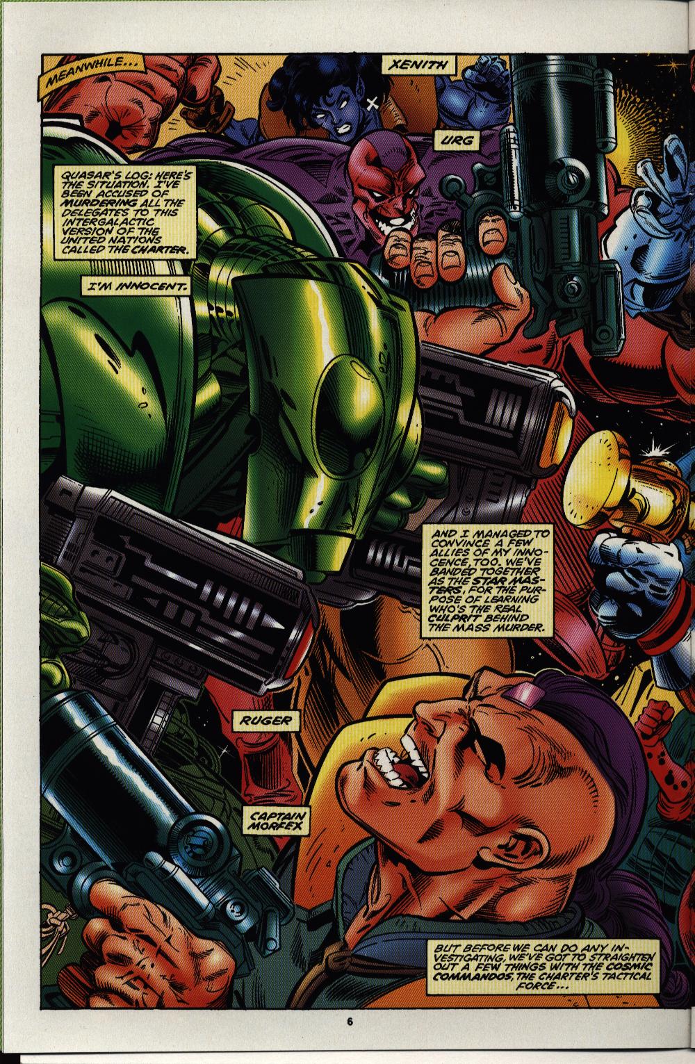 Read online Starmasters comic -  Issue #3 - 5