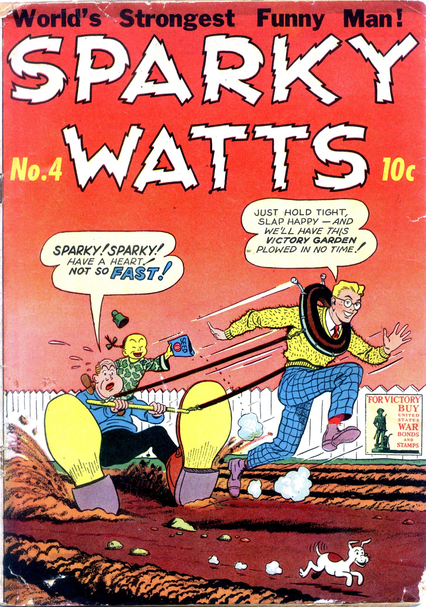 Read online Sparky Watts comic -  Issue #4 - 1