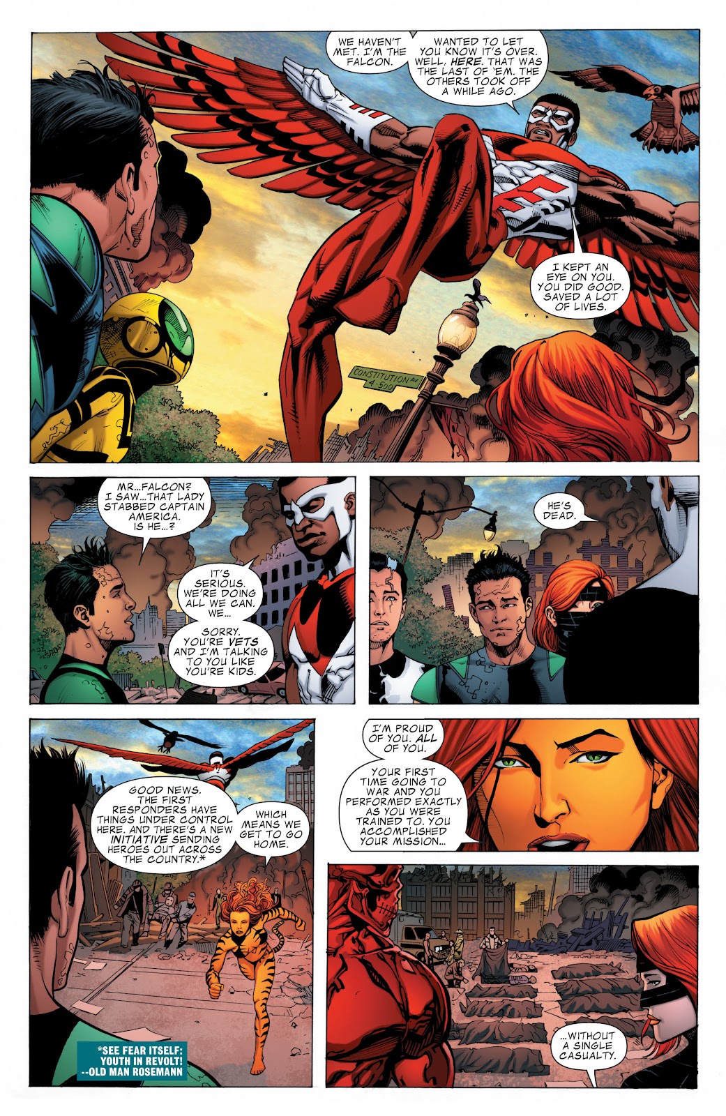 <{ $series->title }} issue TPB Fear Itself (Part 1) - Page 98