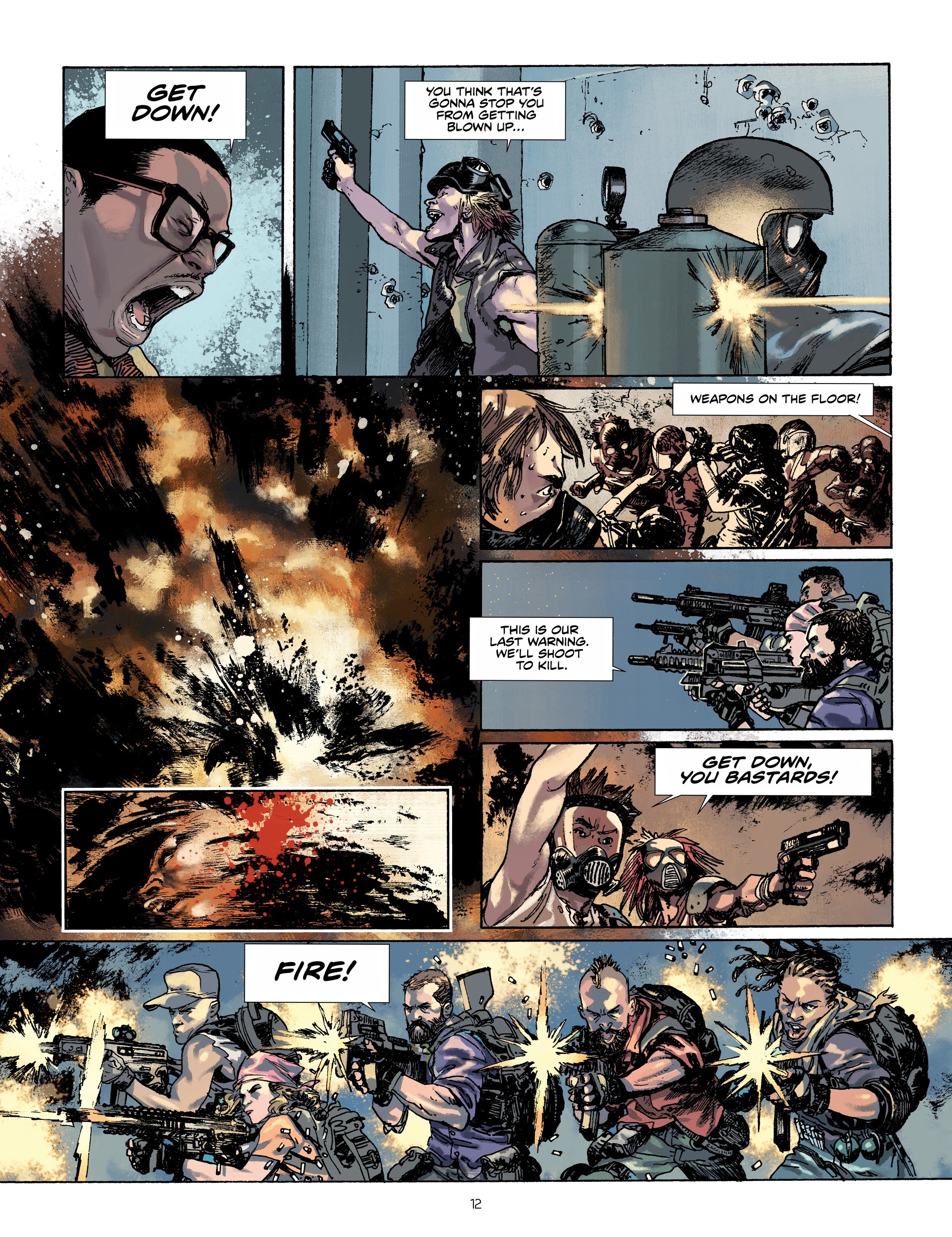 Read online Tom Clancy's The Division: Remission comic -  Issue # Full - 13