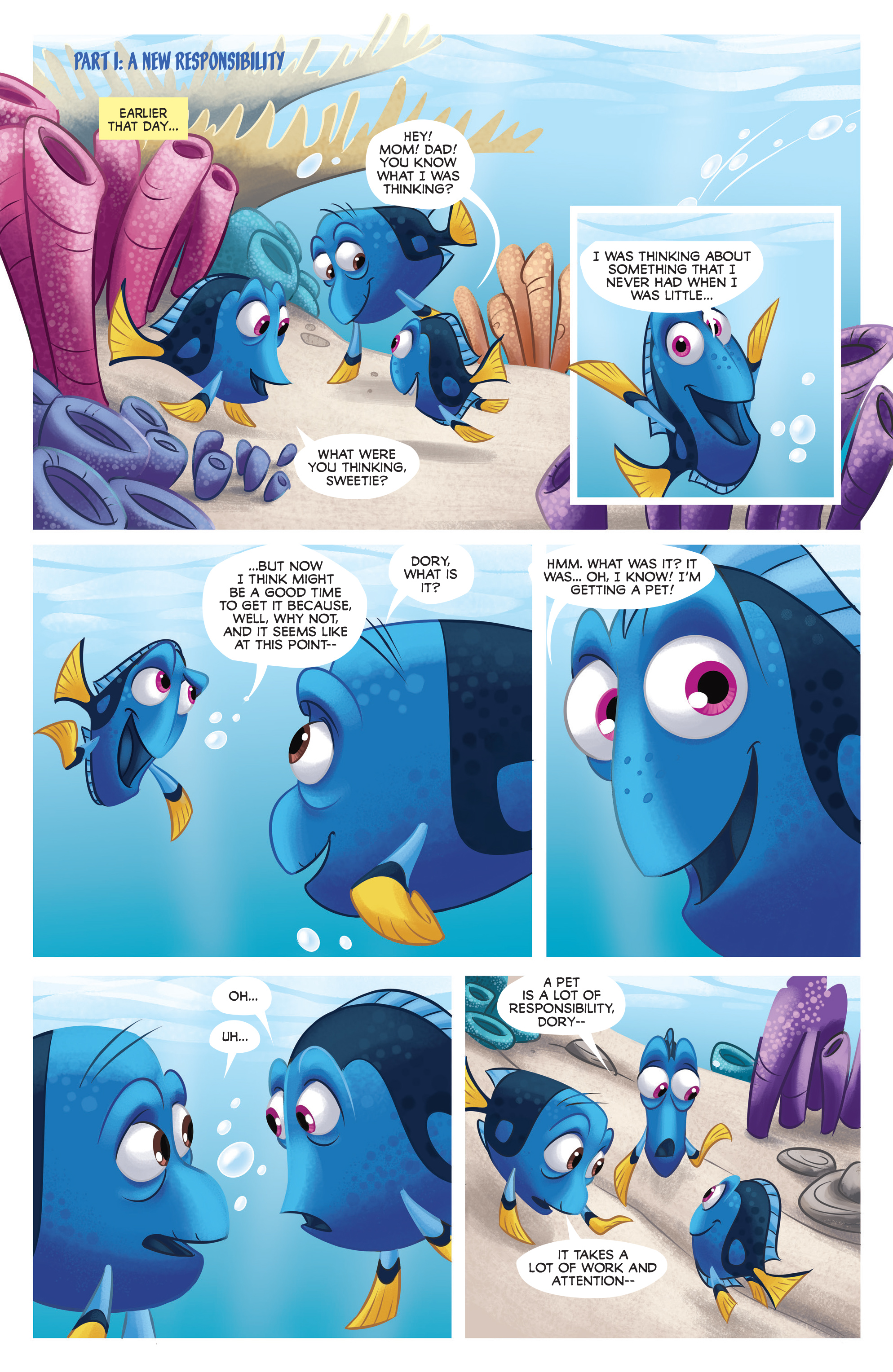 Read online Disney Pixar Finding Dory comic -  Issue #2 - 7