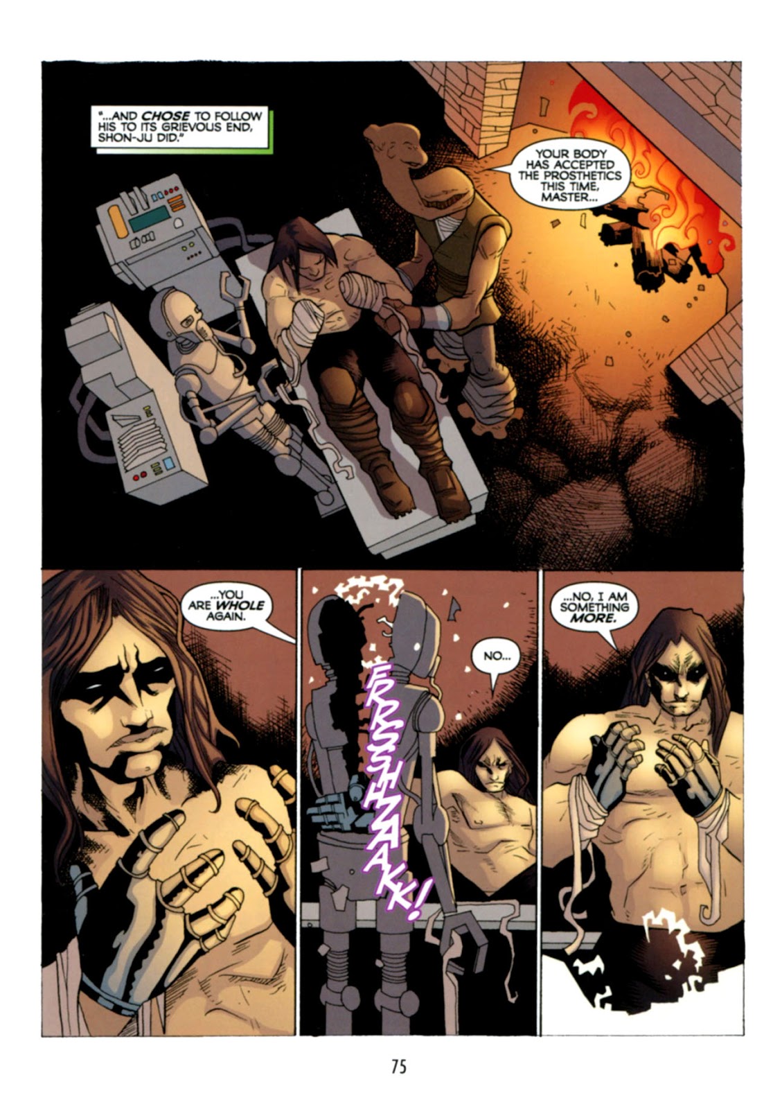 Star Wars: The Clone Wars - Deadly Hands of Shon-Ju issue Full - Page 76
