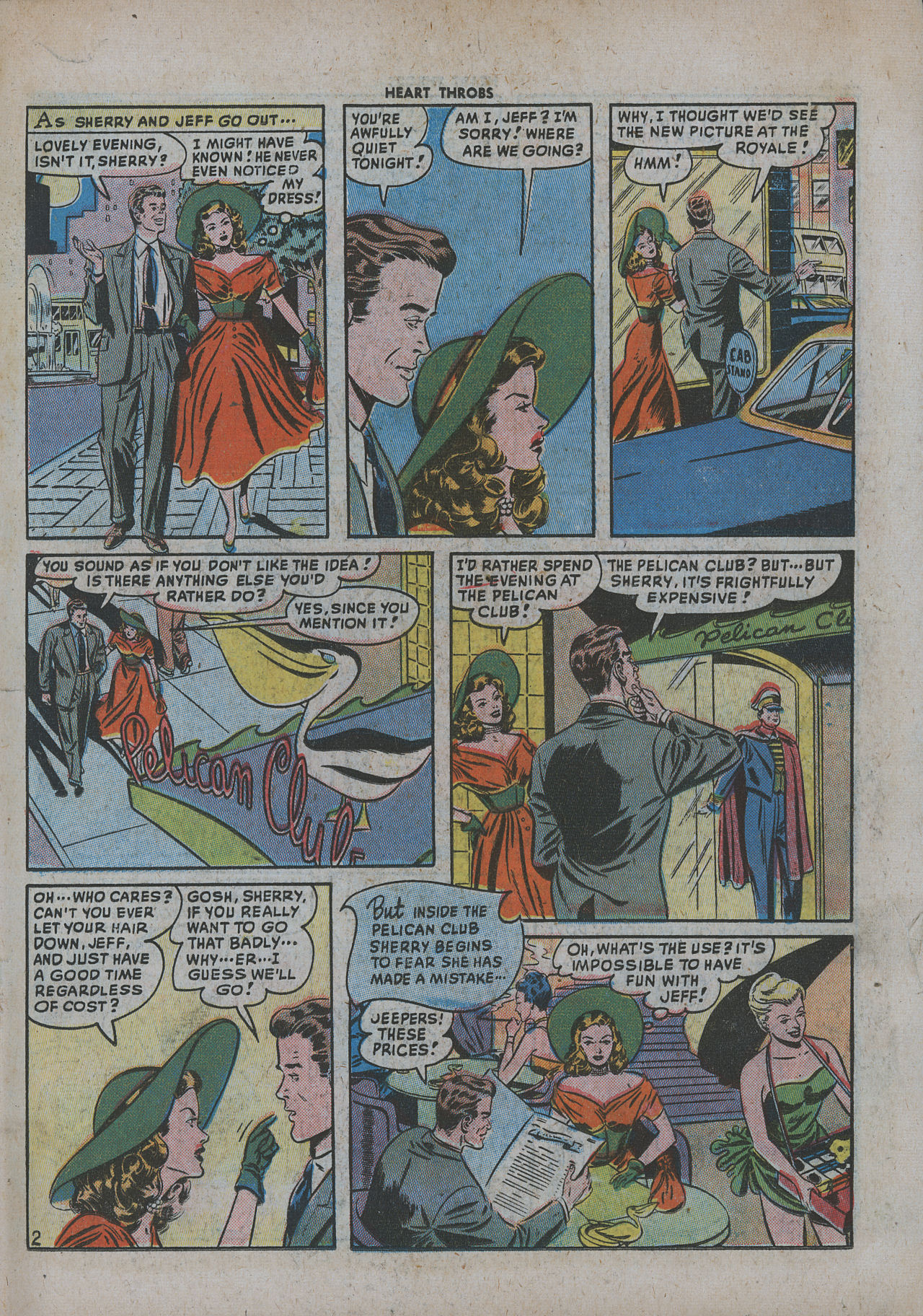 Read online Heart Throbs comic -  Issue #2 - 19