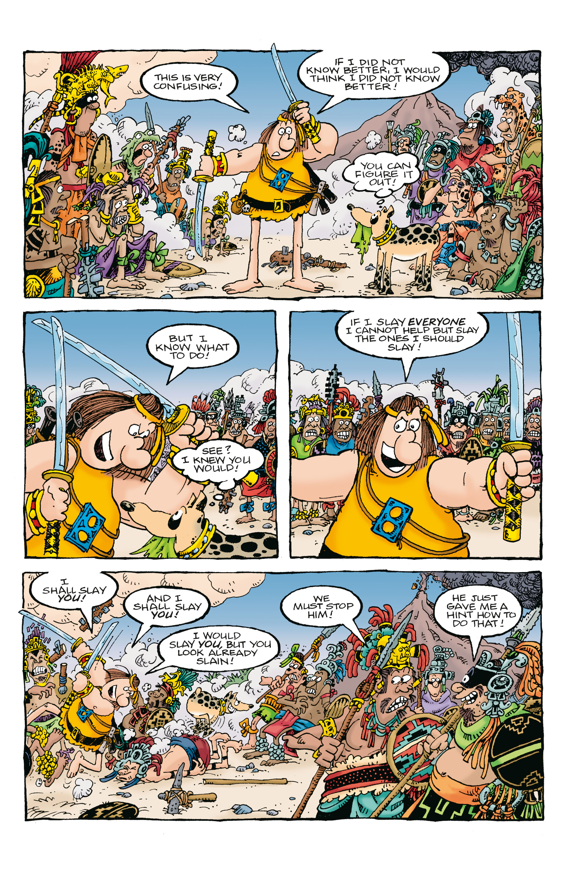 Read online Groo: Gods Against Groo comic -  Issue #4 - 4