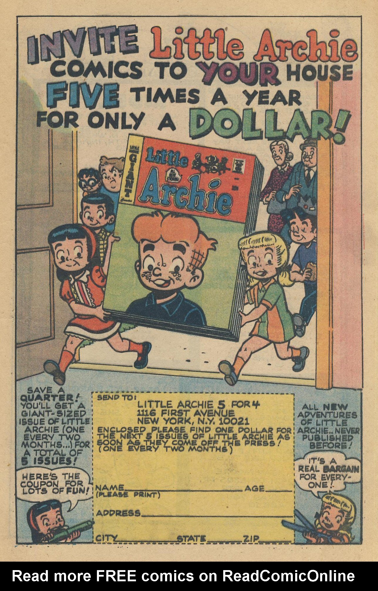 Read online The Adventures of Little Archie comic -  Issue #71 - 23