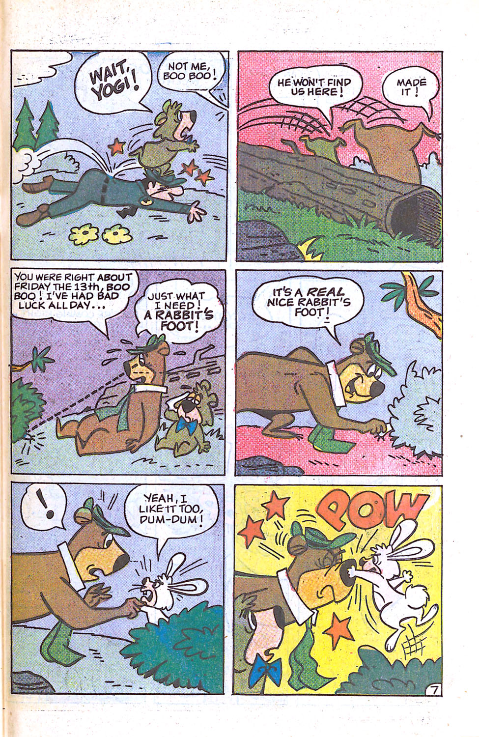 Read online Yogi Bear (1970) comic -  Issue #28 - 31