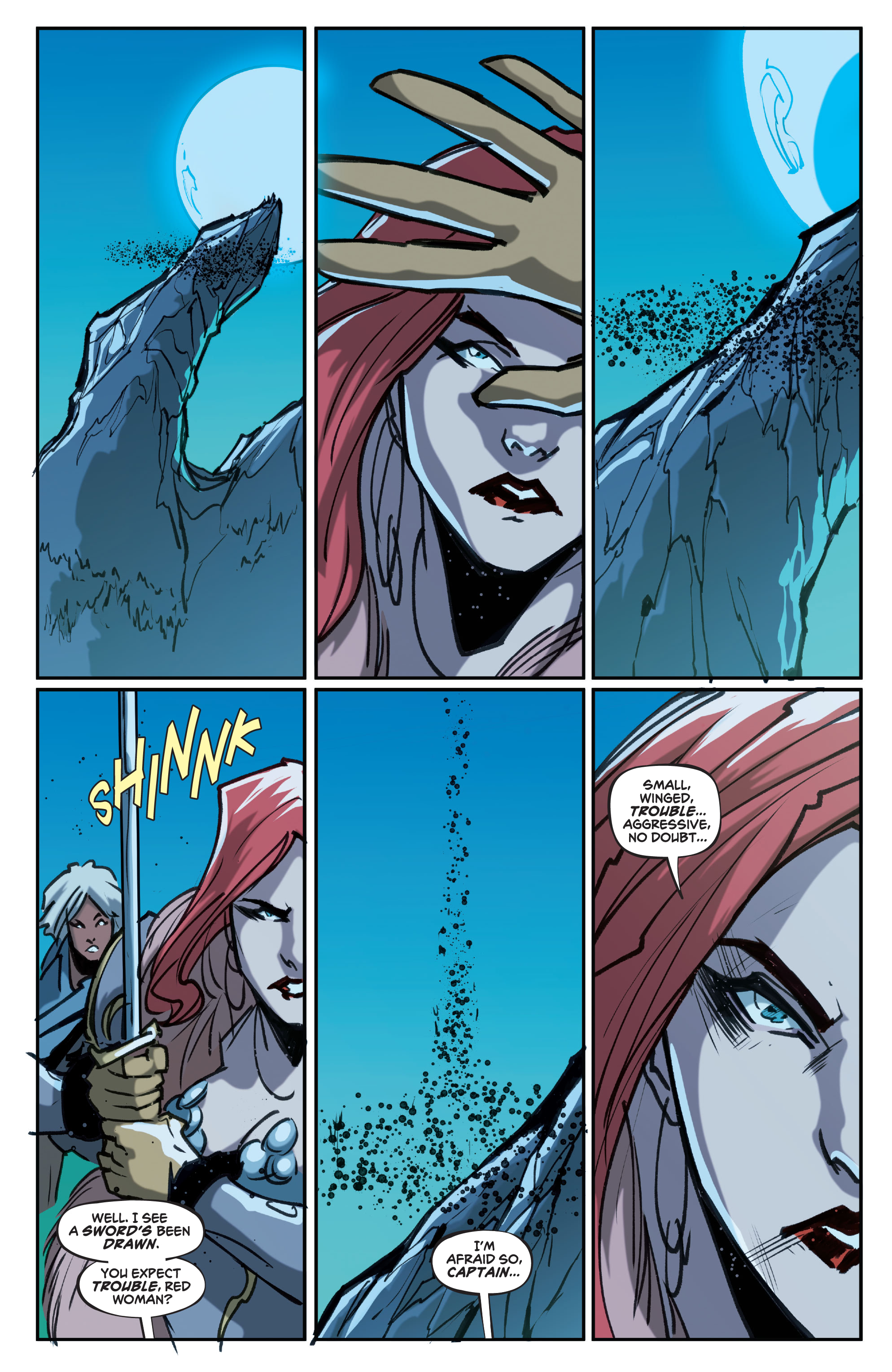Read online Red Sonja (2021) comic -  Issue #9 - 19