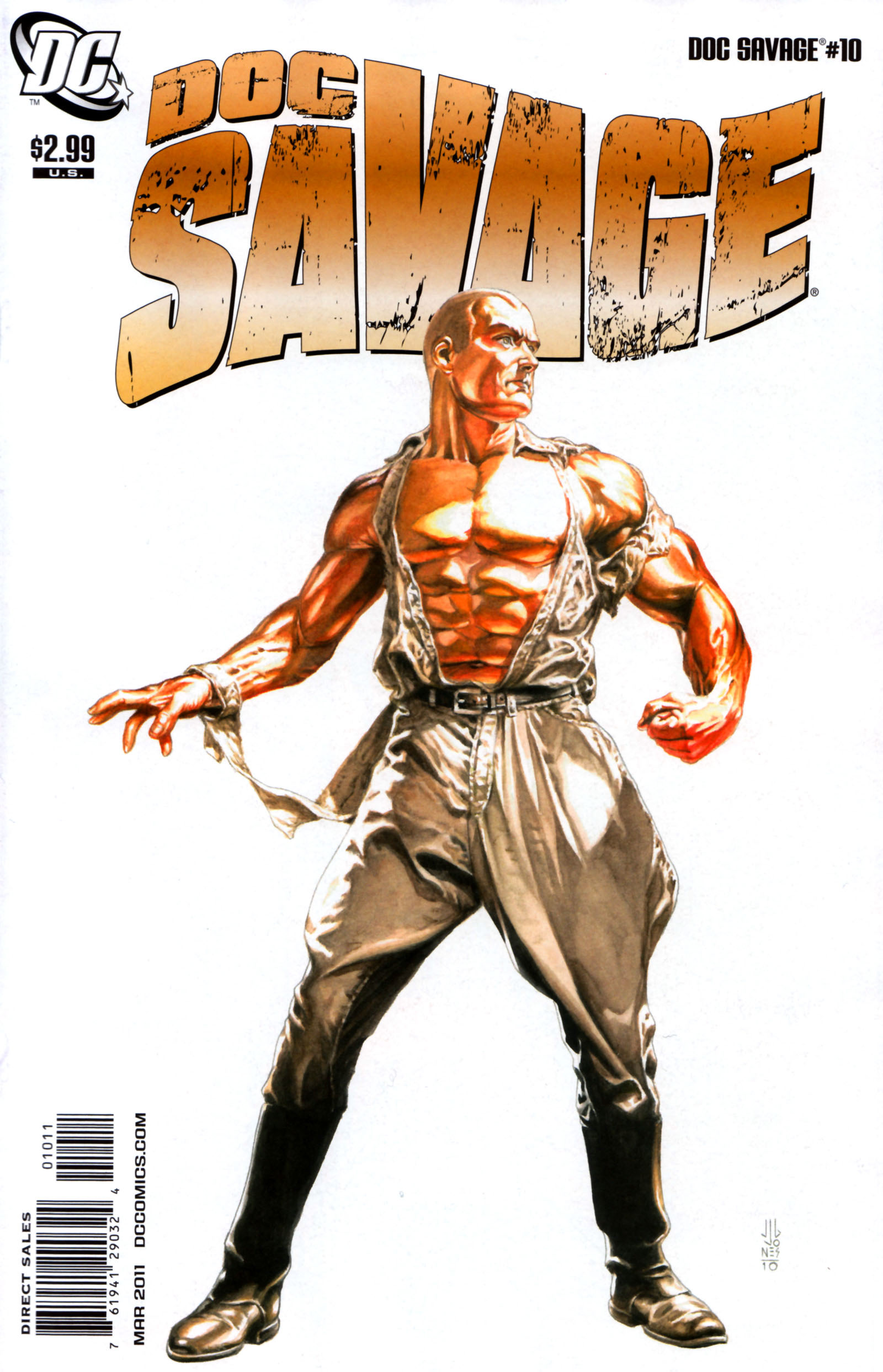 Read online Doc Savage (2010) comic -  Issue #10 - 1