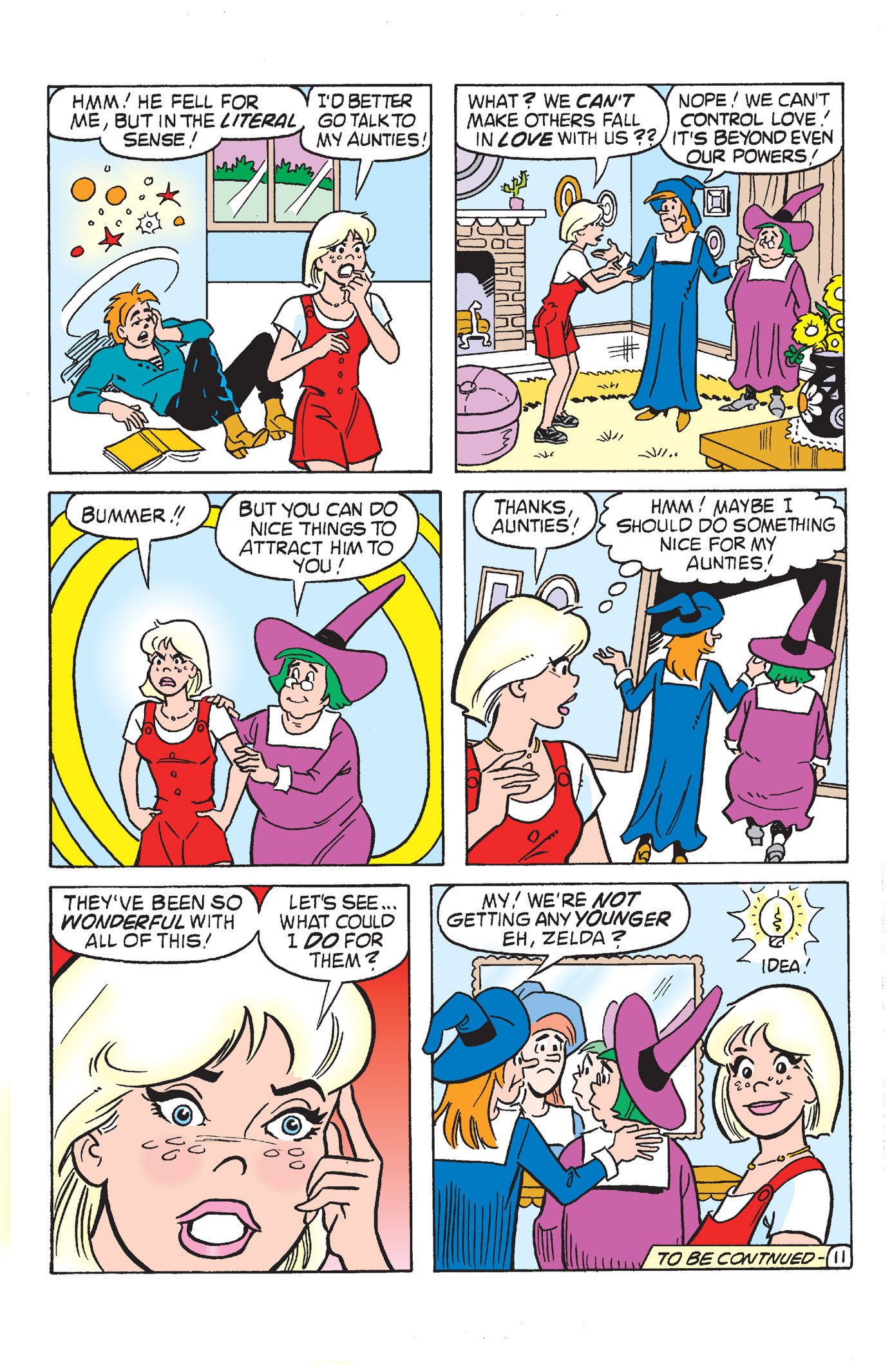 Read online Sabrina the Teenage Witch (1997) comic -  Issue #0 - 12