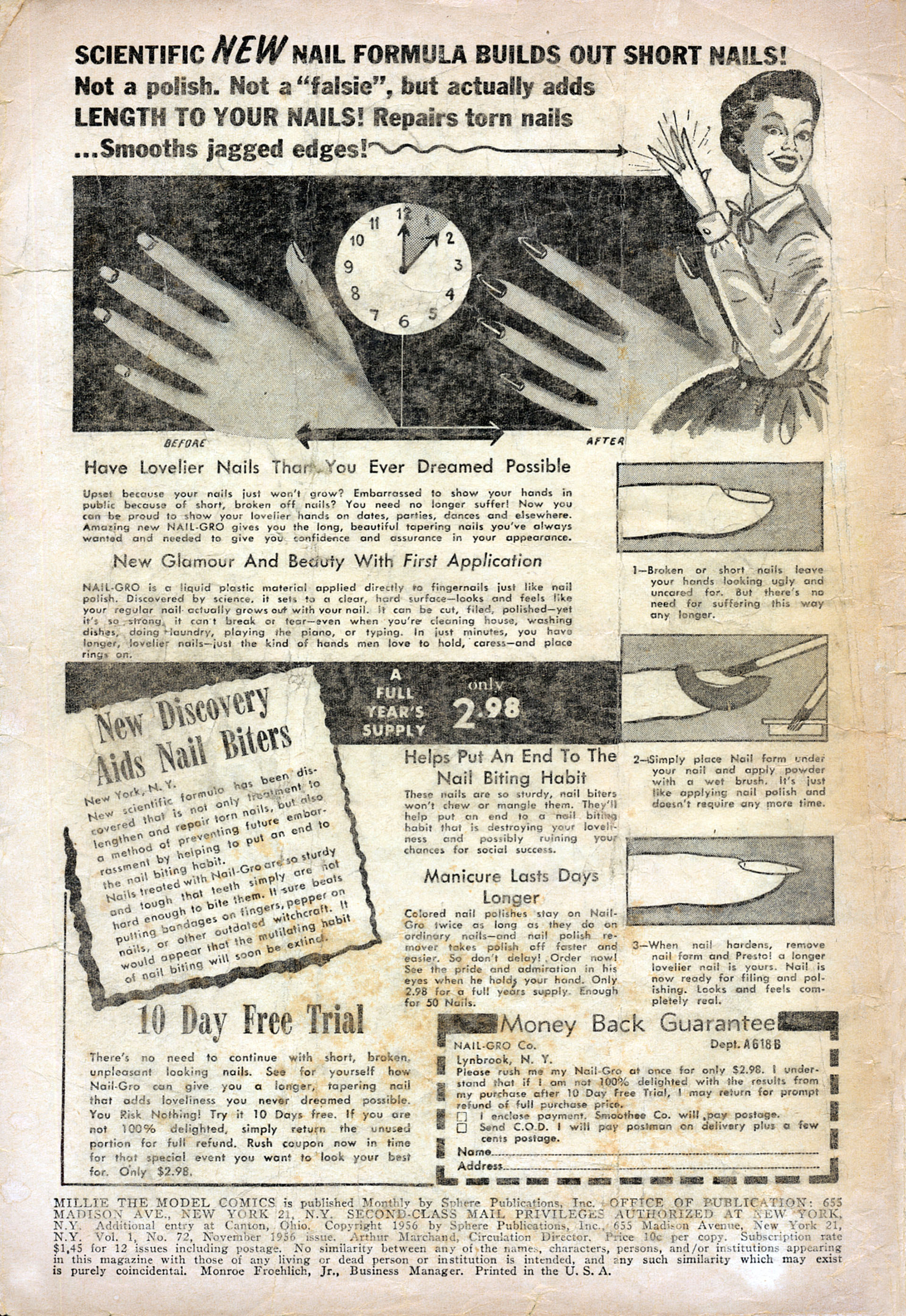 Read online Millie the Model comic -  Issue #72 - 2